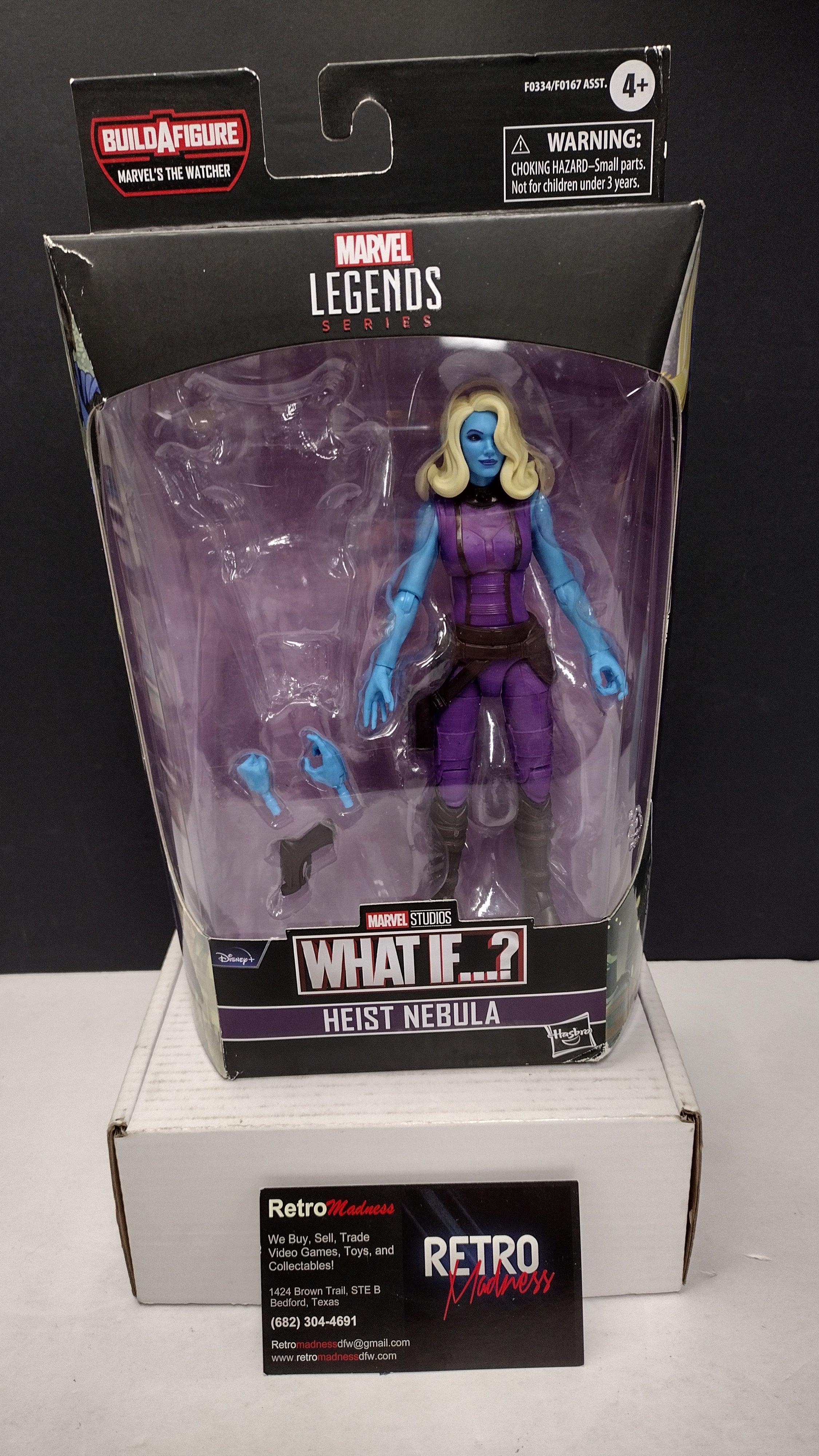 Hasbro Marvel Legends What If...? Heist Nebula Action Figure (6-Inch Scale - In Box, No BAF)