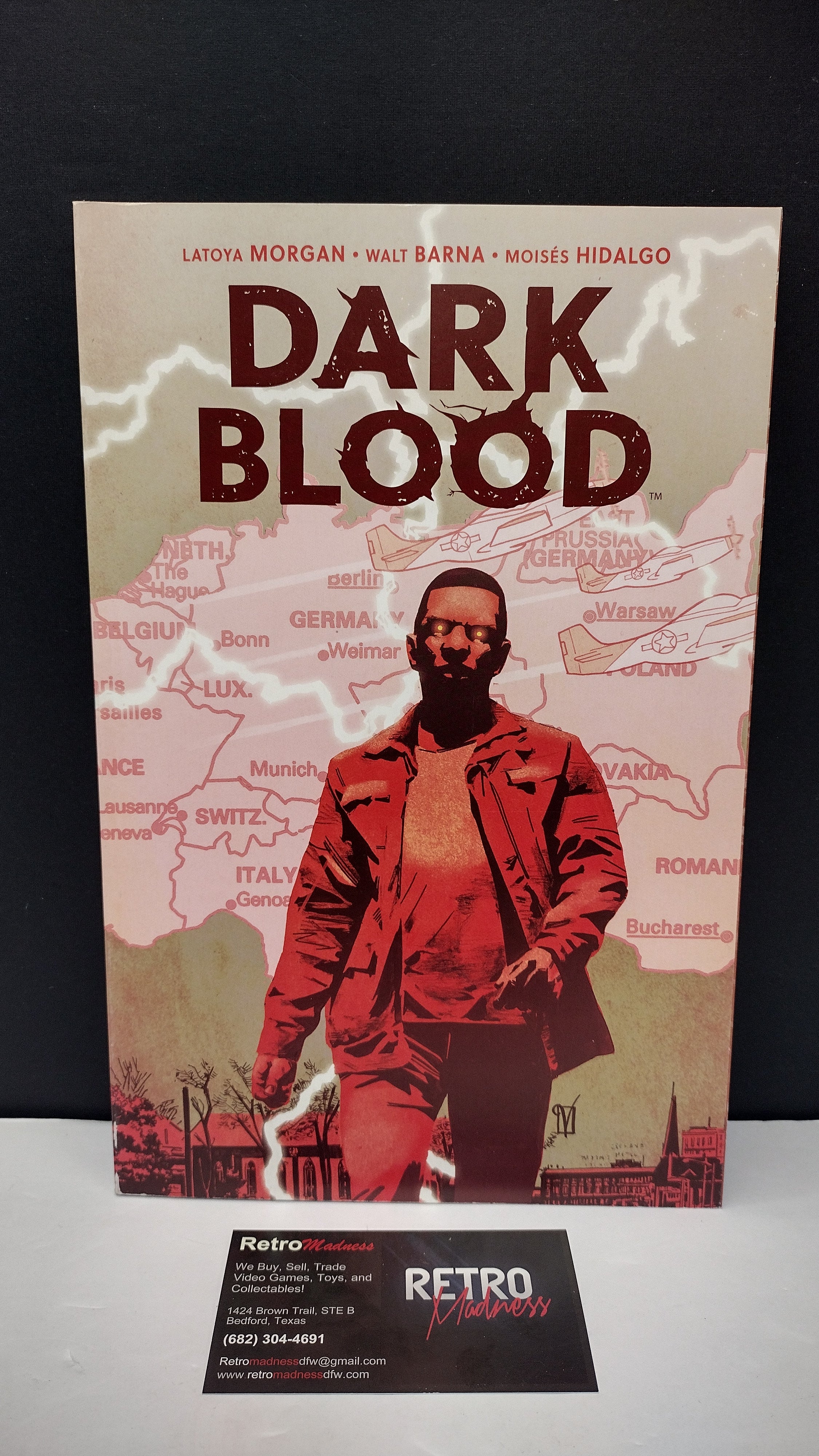 (MATURE) Dark Blood by Latoya Morgan & Walt Barna – New Paperback