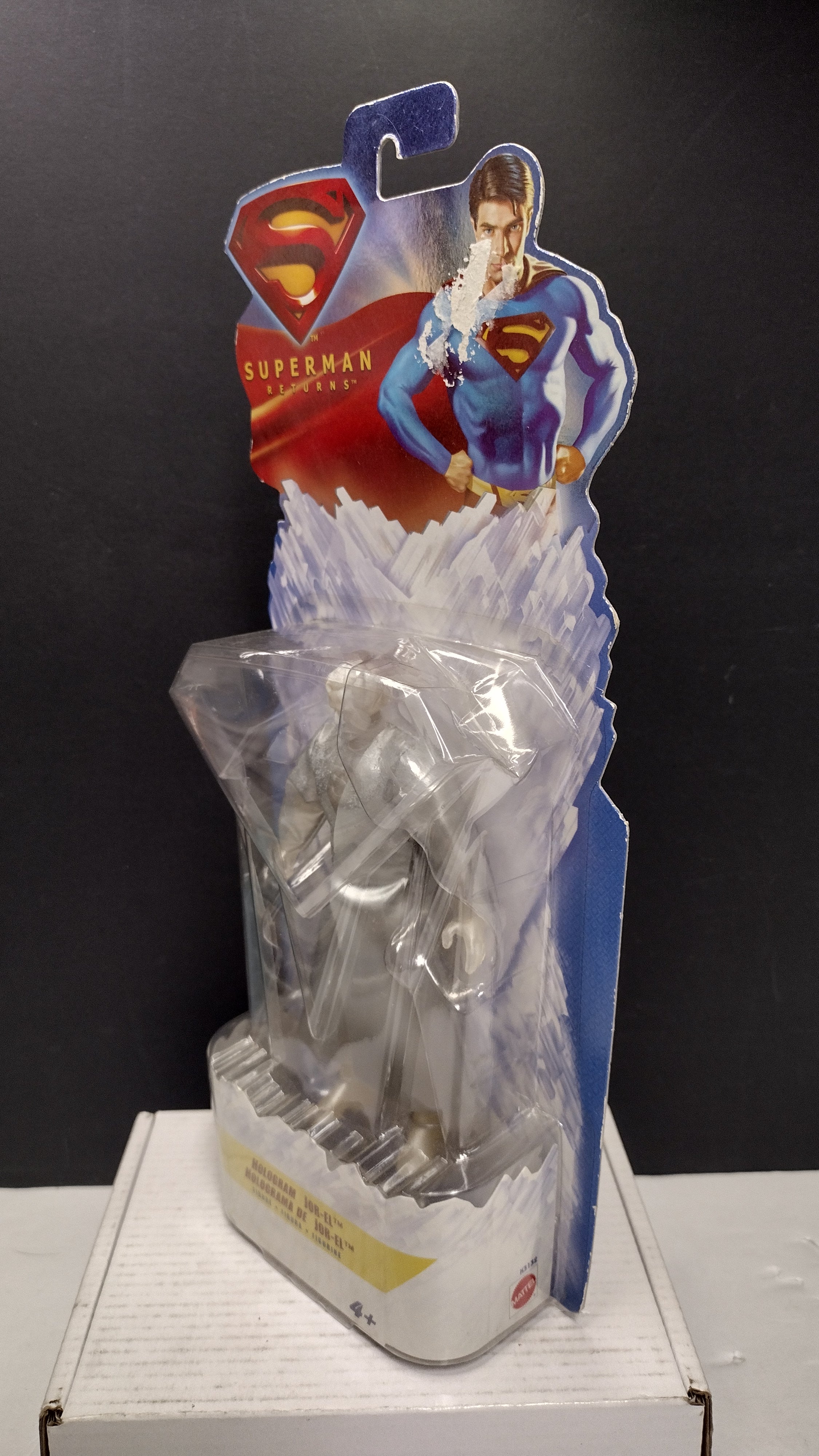 DC Comics Superman Returns Hologram Jor-El 5.5-Inch Action Figure (Mattel 2006 - Sealed on Card)