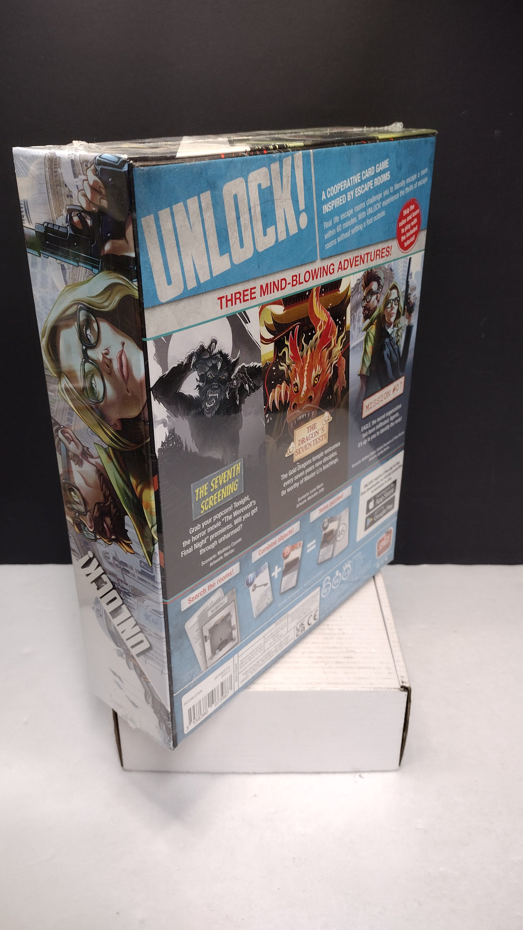 Unlock! Epic Adventures Escape Room Board Game 3-in-1 Box Set New Sealed