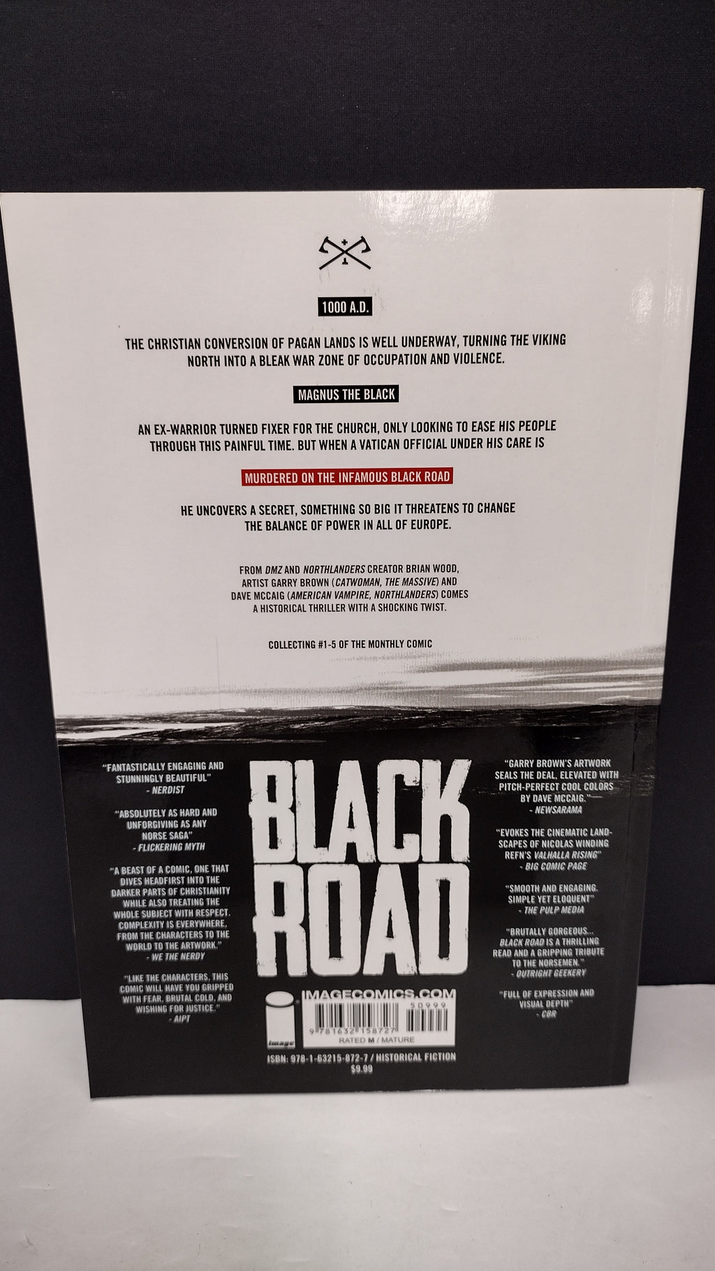 Black Road Volume 1: The Holy North by Brian Wood & Garry Brown – New Paperback