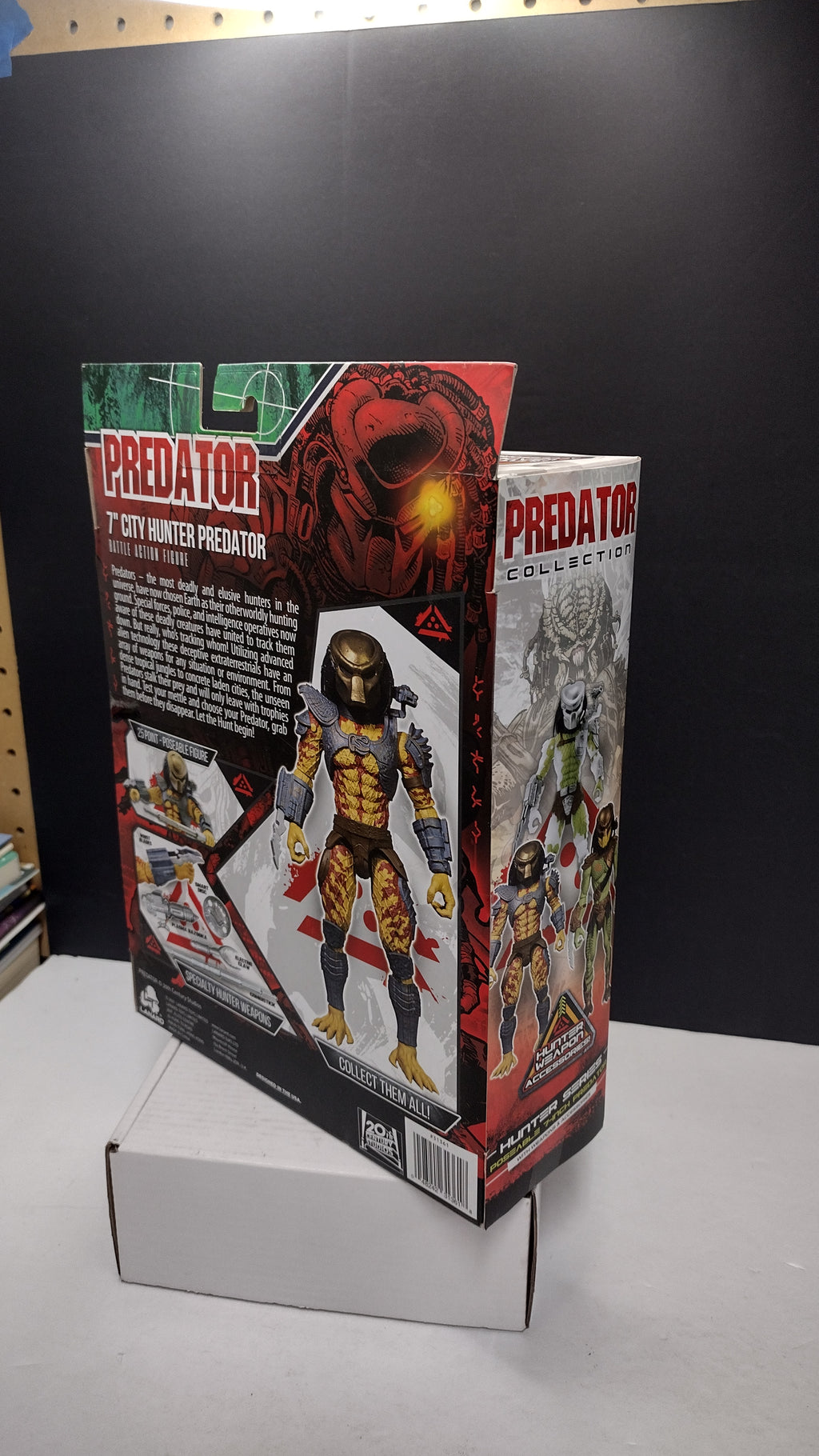 Lanard Alien vs. Predator – 7" City Hunter Predator "Battle Action" Figure • Walmart Exclusive (NIB)