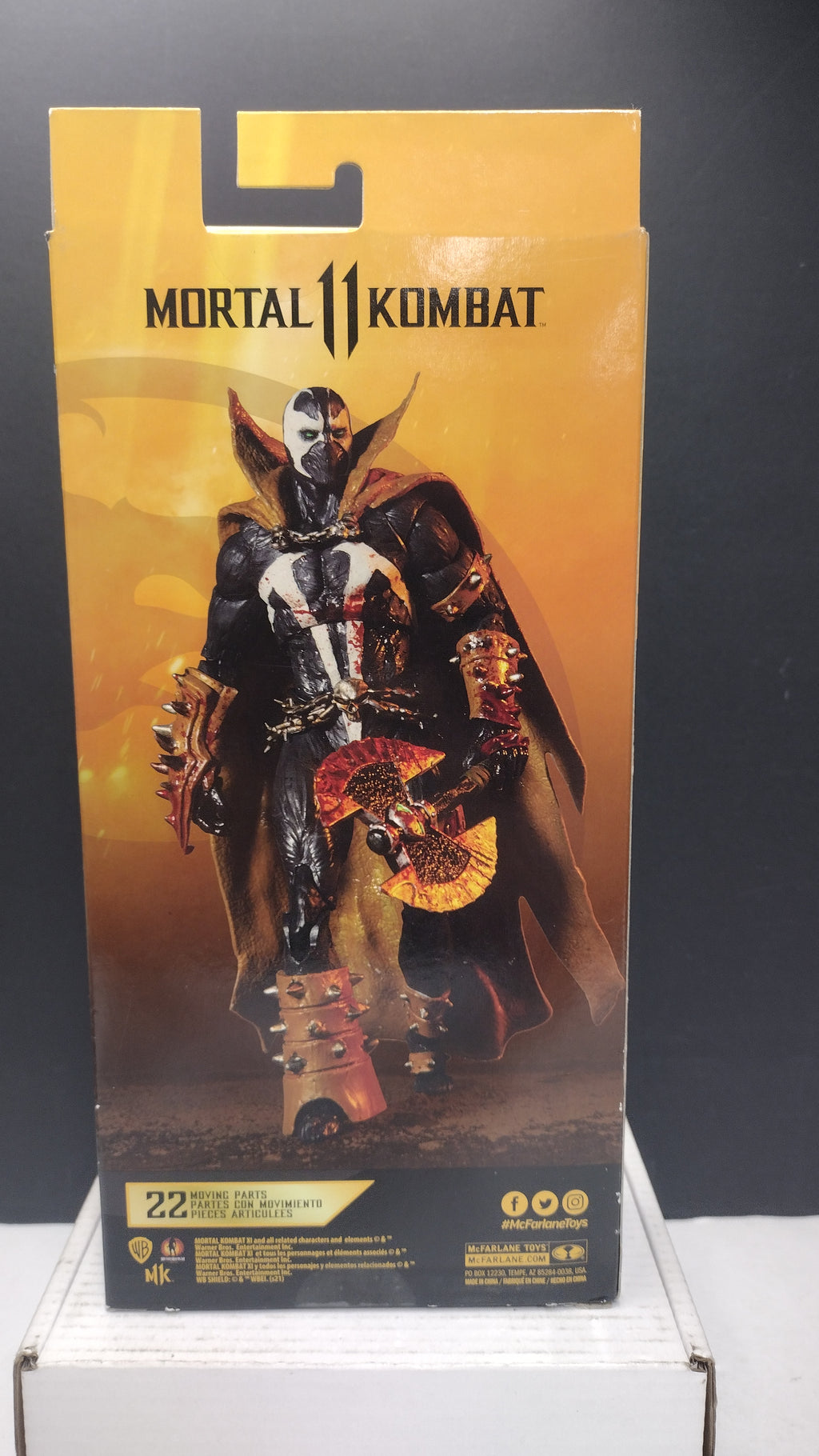 McFarlane Toys Mortal Kombat 11 Spawn 7-Inch Action Figure (Factory Sealed / Excellent Condition Box)