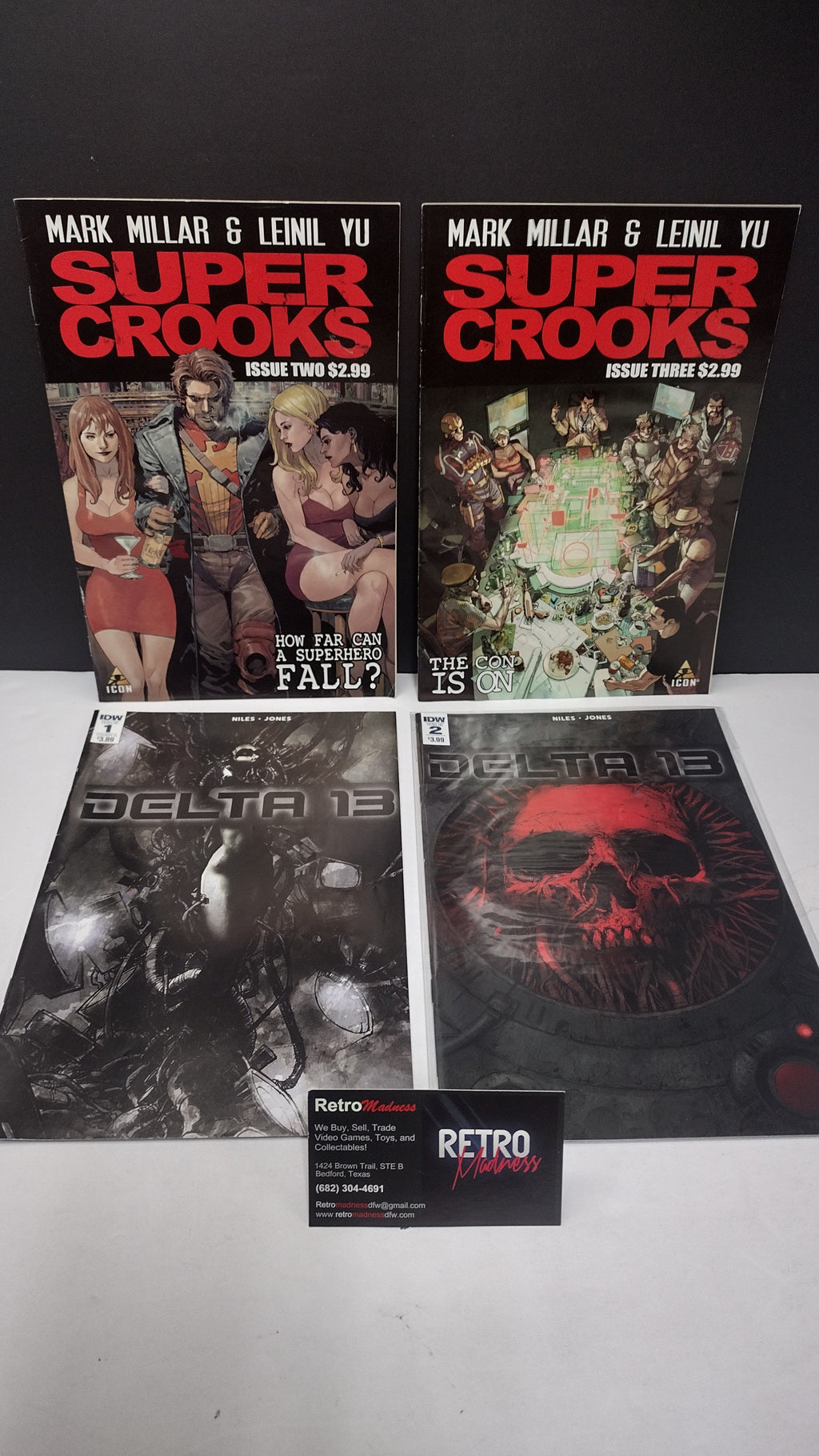 (MATURE) Comics Modern Era Lot – 4 Book Set - Lot L (Brand New / Unread)