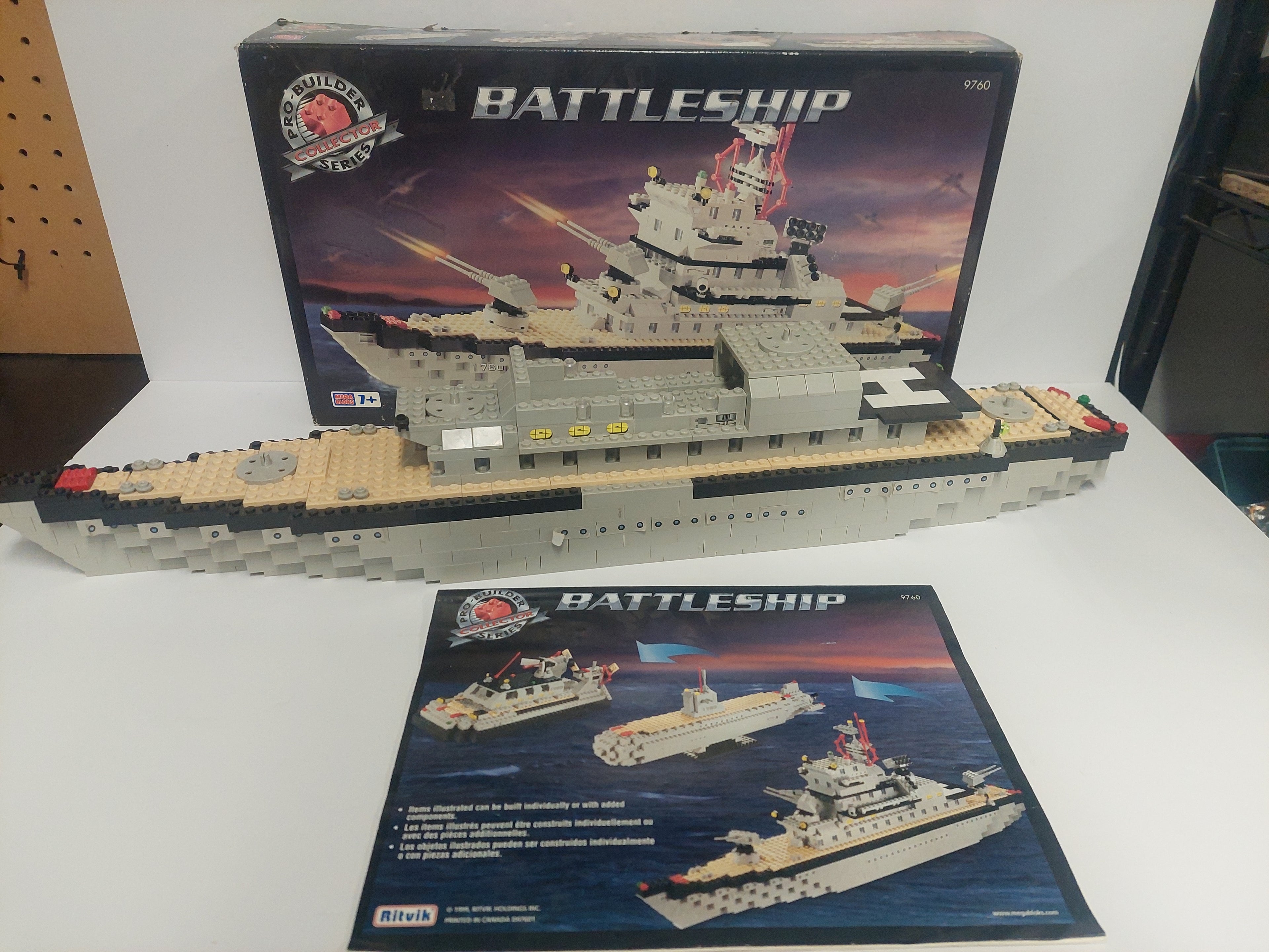 Mega Bloks Battleship Pro-Builder Collector Series