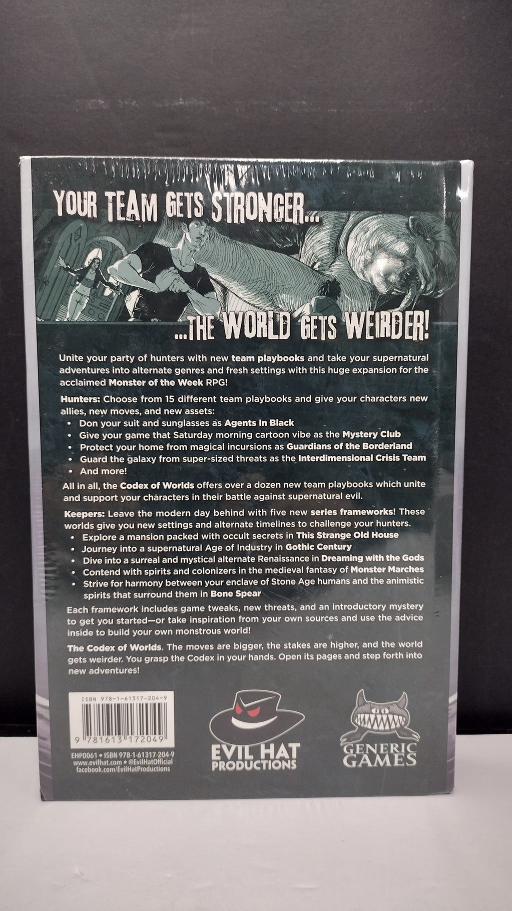 Monster of the Week: The Codex of Worlds – Hardcover Sourcebook