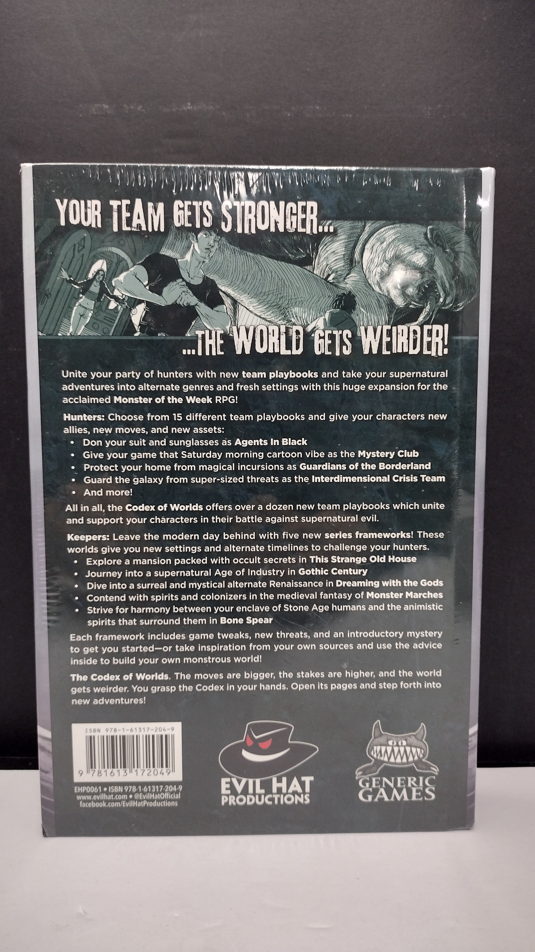 Monster of the Week: The Codex of Worlds – Hardcover Sourcebook