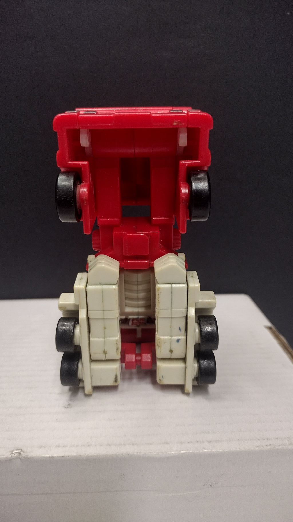 Vintage 1987 G1 Transformers: Targetmasters Quickmix Action Figure – Loose Autobot (Non-Mint / Parts & Restoration / Missing Targetmasters)