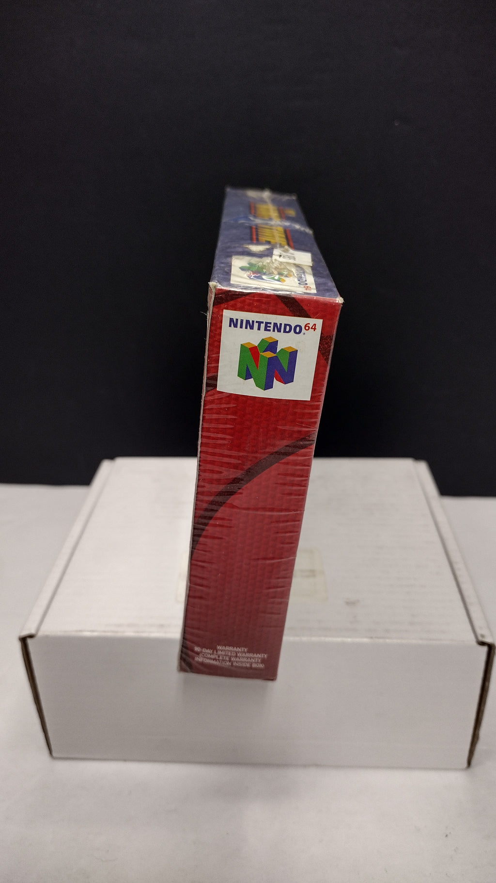 Vintage 1996 Nintendo 64 NBA Hang Time Game (Complete & Factory Sealed in Box with Protector)