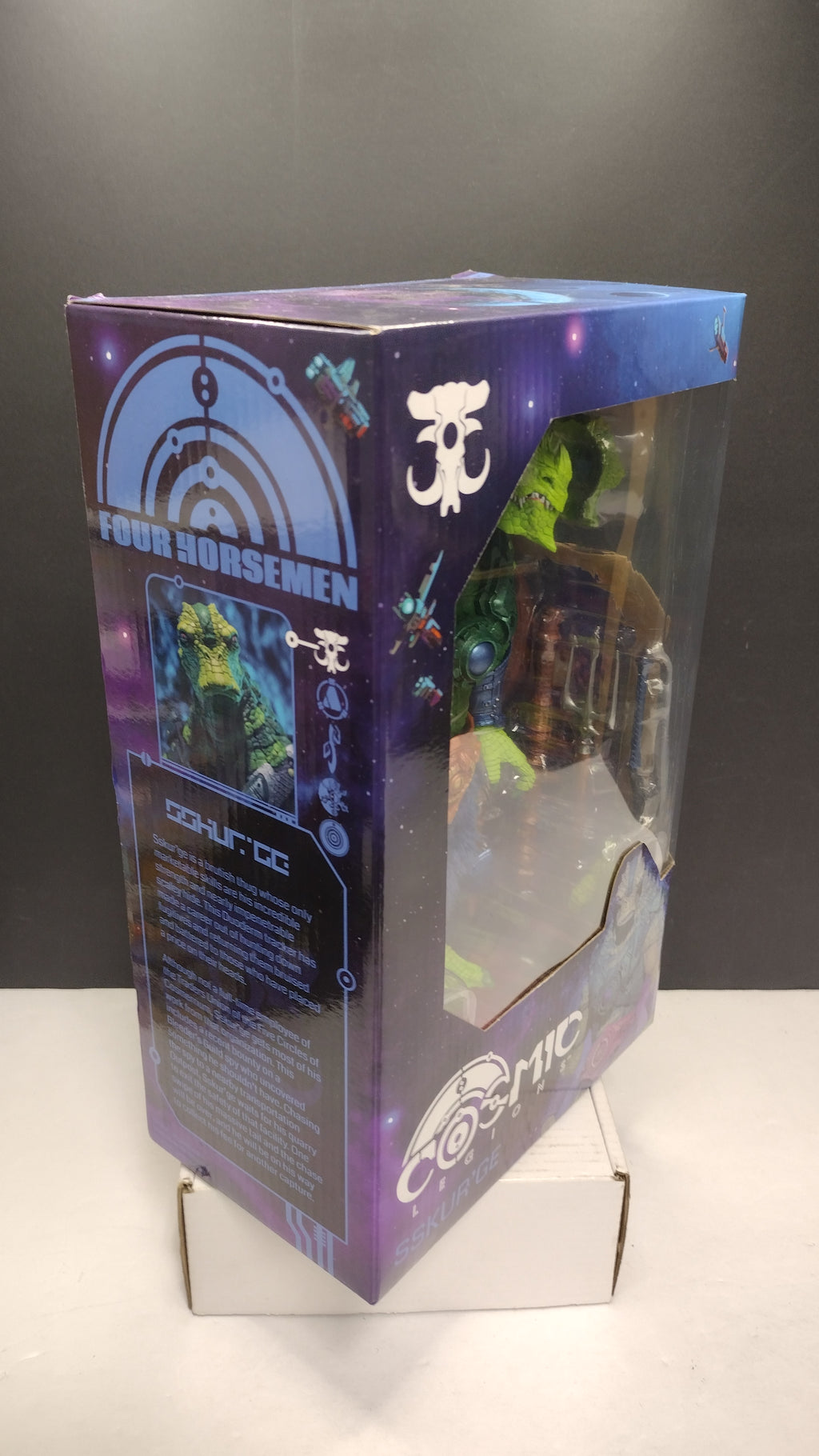 Four Horsemen Cosmic Legions SSKUR'GE Action Figure (Sealed in Box)