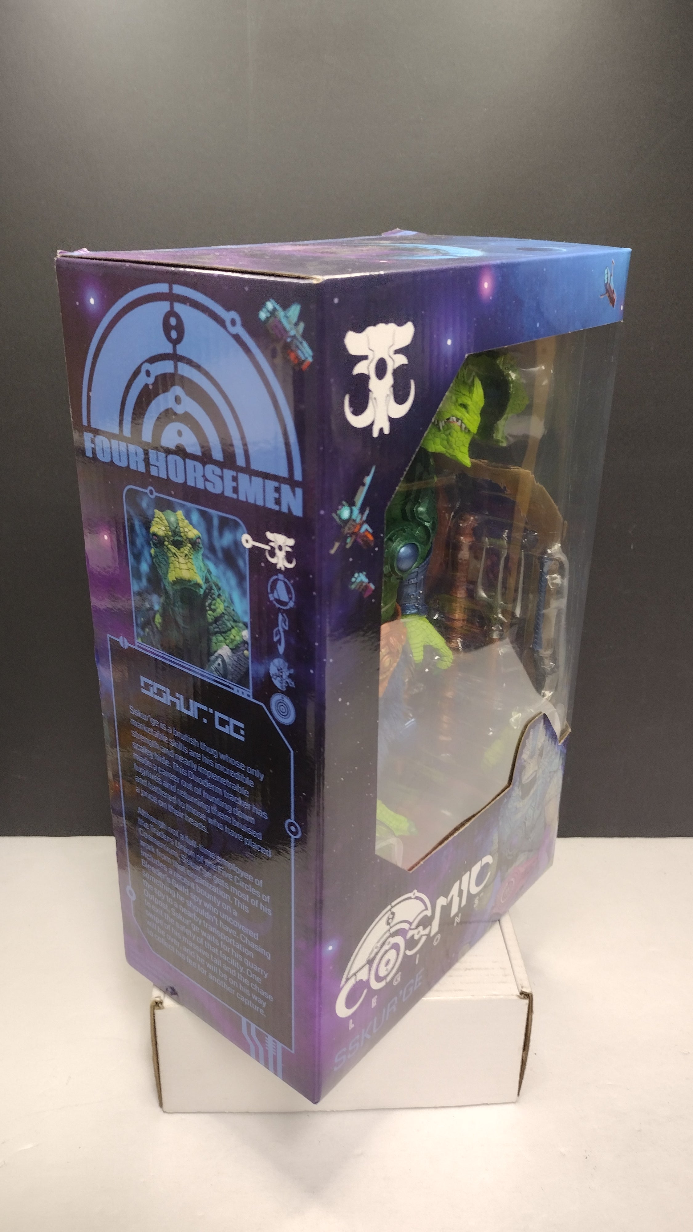 Four Horsemen Cosmic Legions SSKUR'GE Action Figure (Sealed in Box)