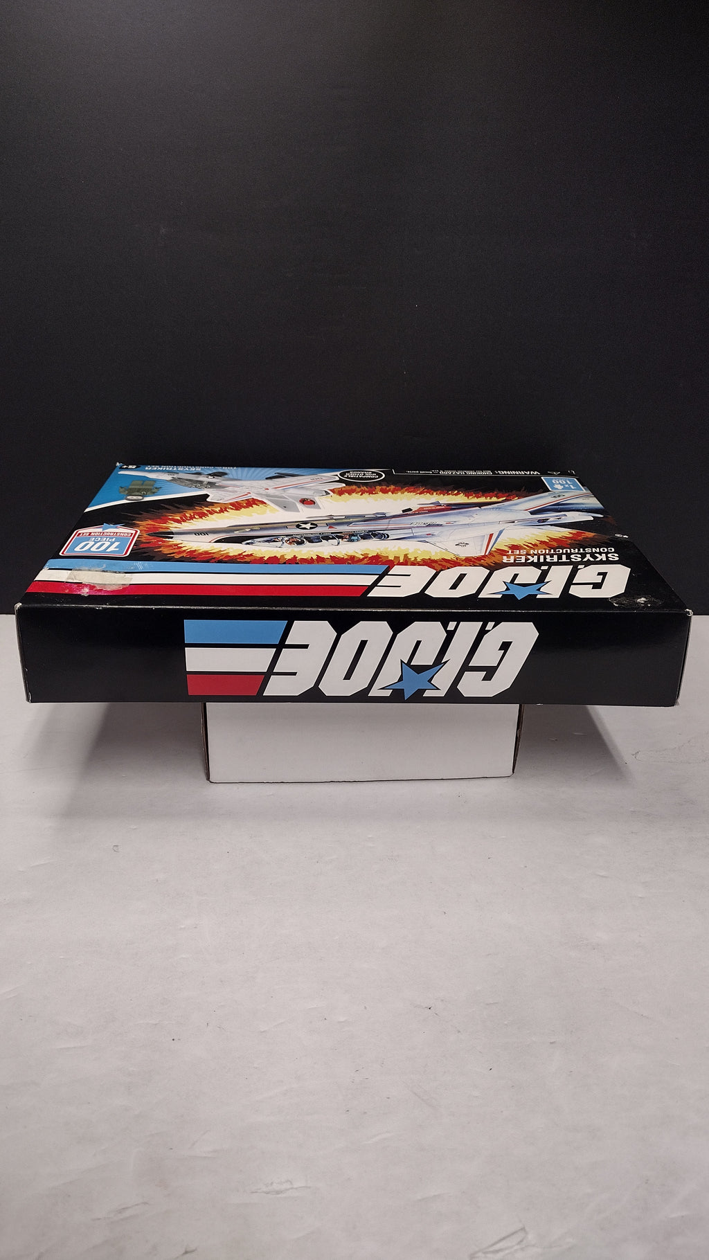 G.I. Joe Hasbro Skystriker Construction Block Set (Model GJ3522-02) NIB – Sealed & Complete (Front Corner Sticker Damage)