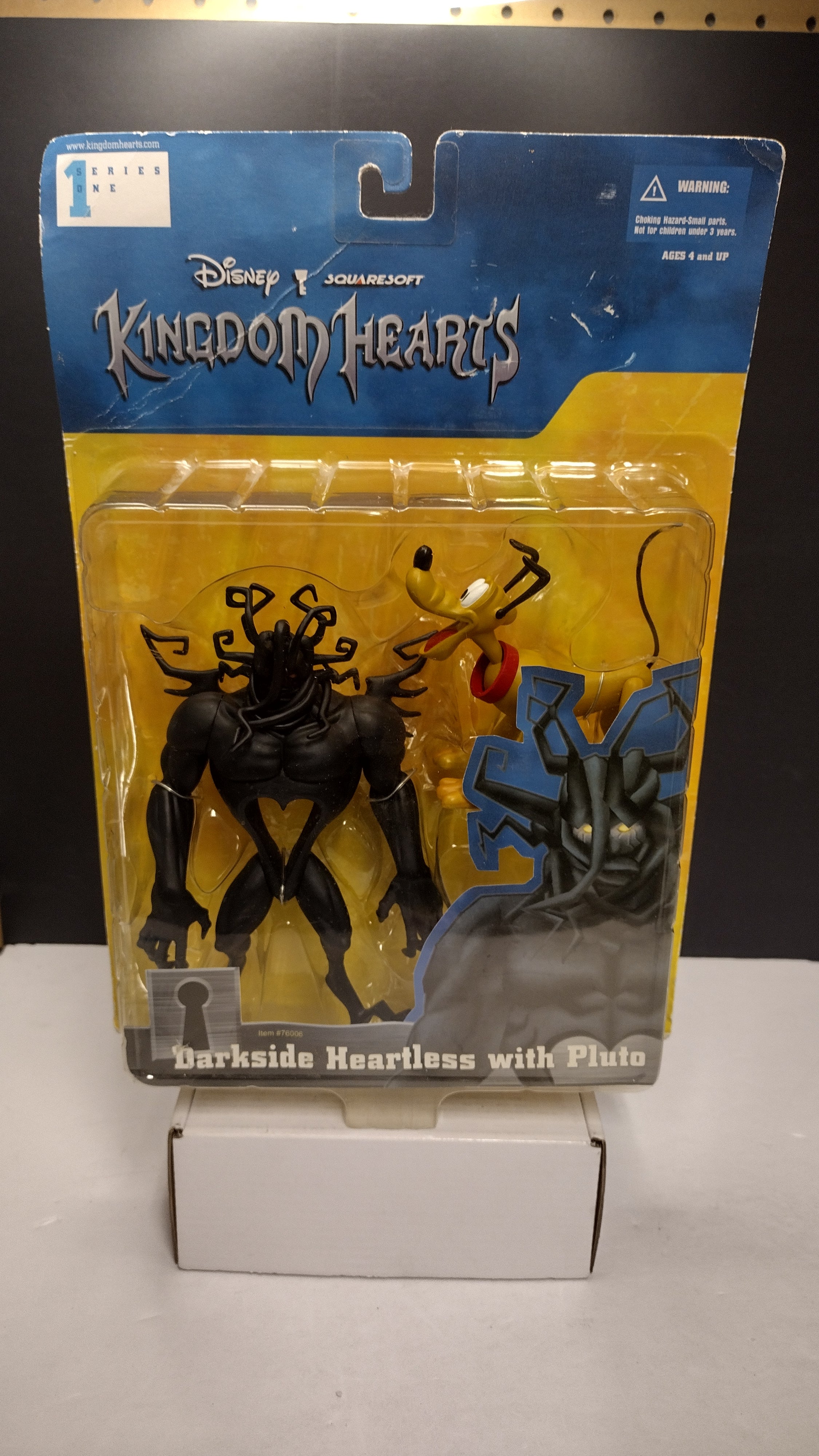 Kingdom Hearts Series 1 (2002) – Darkside Heartless & Pluto Twin-Pack • Brand New / Factory Sealed in Original Box (Disney & Squaresoft)