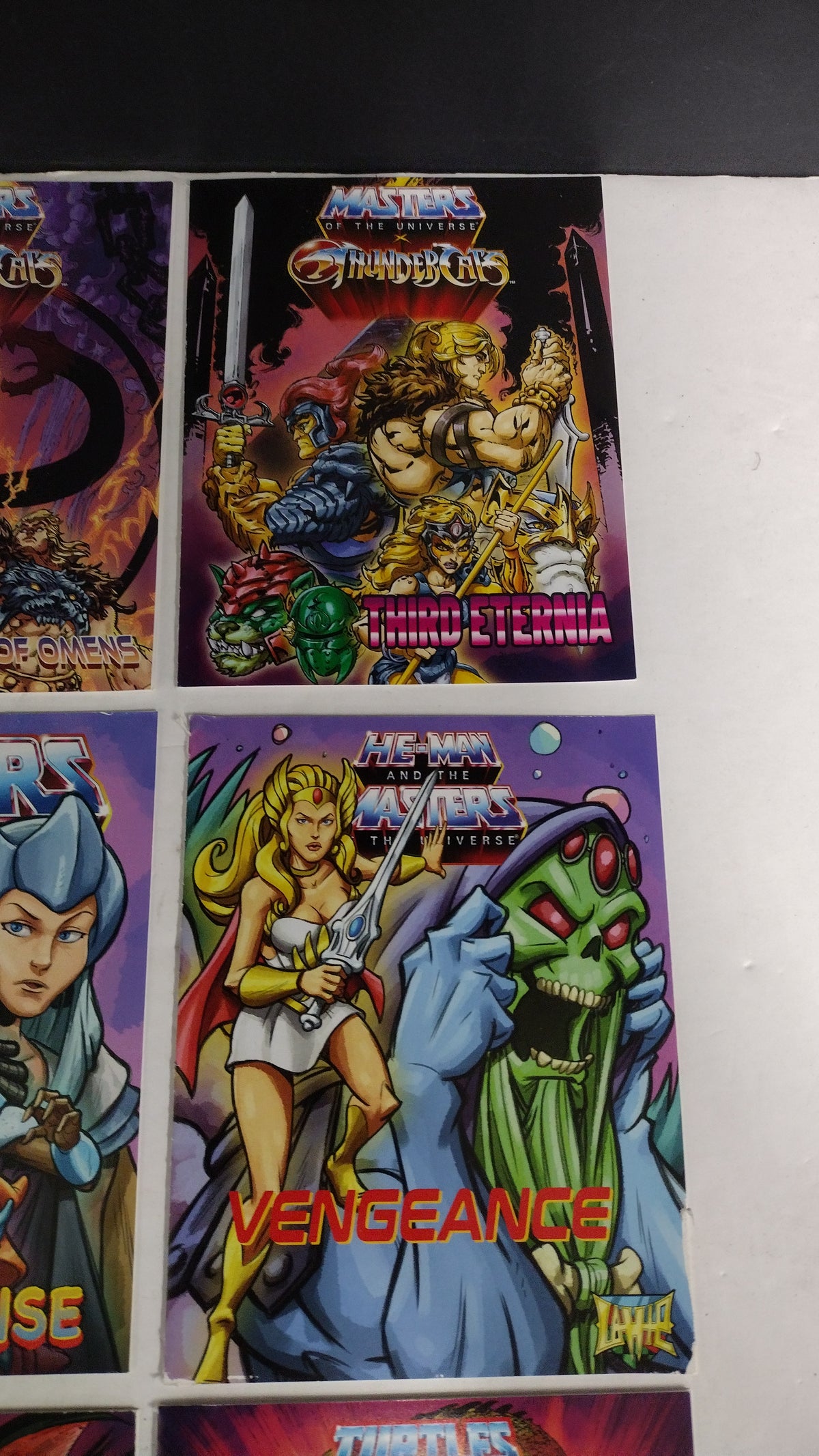 Masters of the Universe Modern Mini Comics Lot 9 TMNT Thundercats Transformers