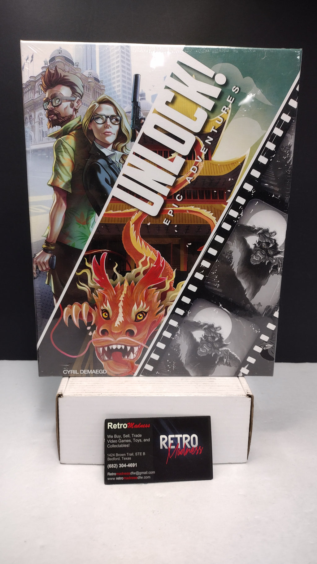 Unlock! Epic Adventures Escape Room Board Game 3-in-1 Box Set New Sealed