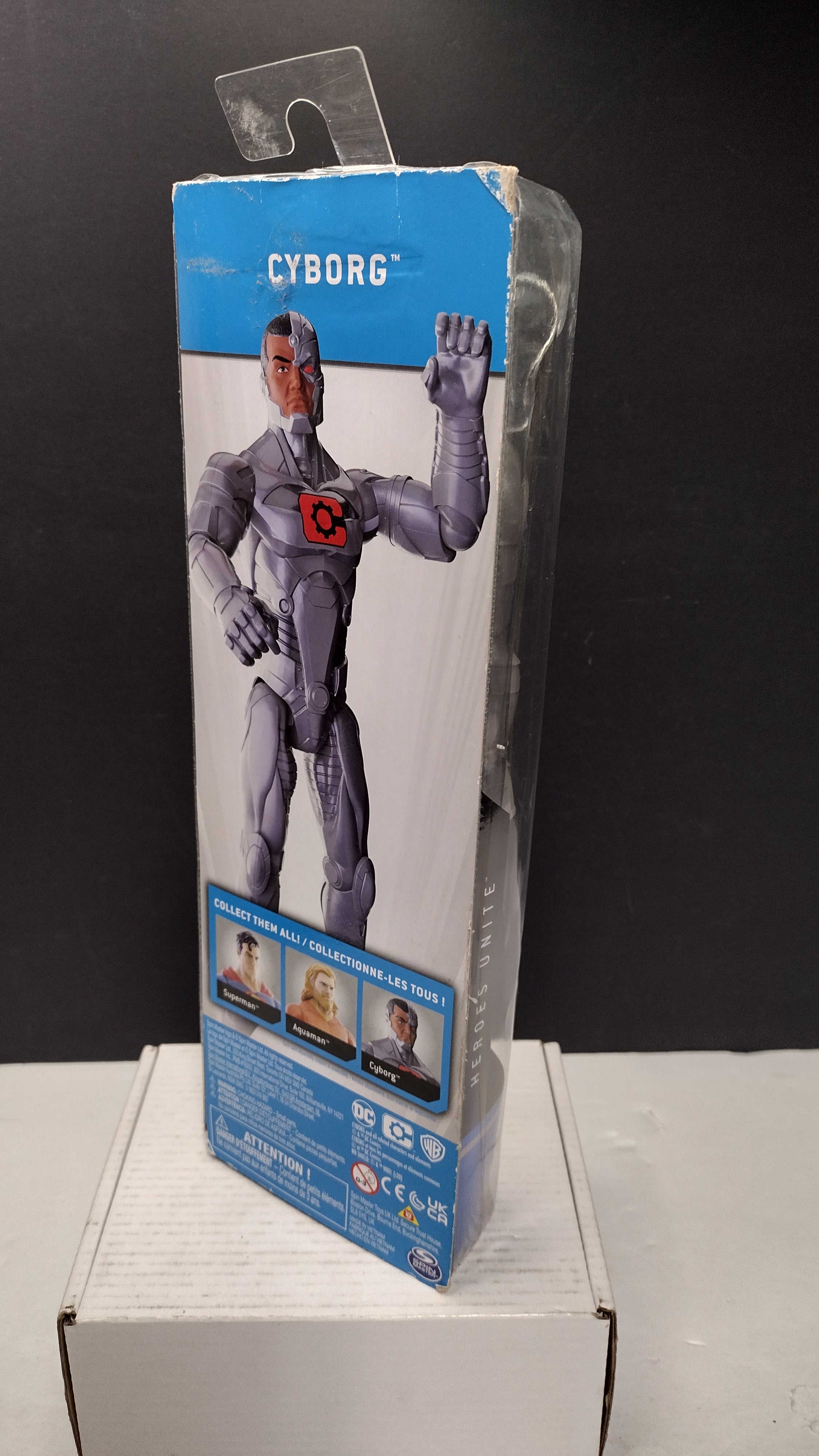 DC Comics Heroes Unite Cyborg 12-Inch Action Figure (Spin Master - 1st Edition 2021 Brand New Sealed)