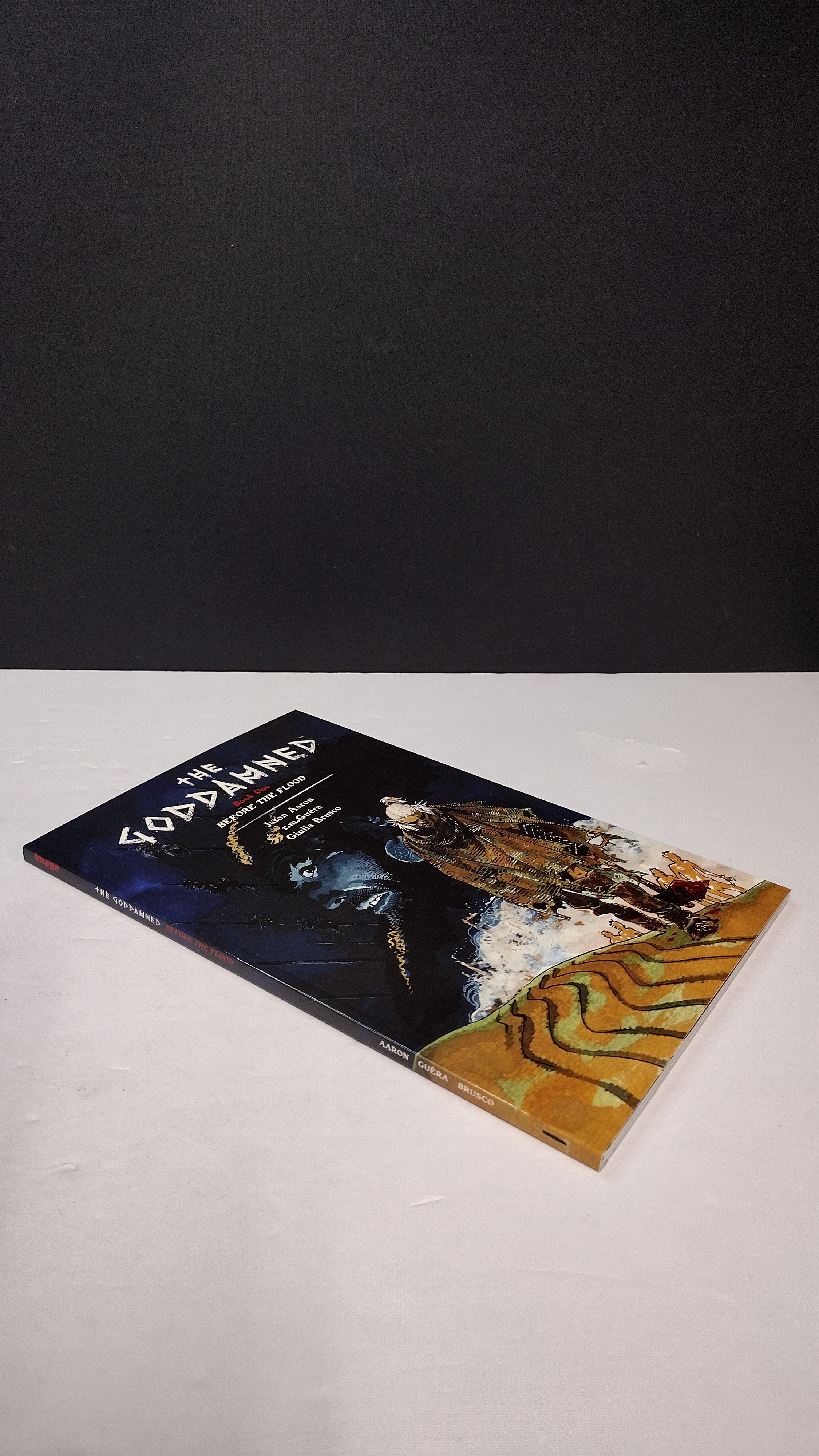 (MATURE) The Goddamned Volume 1: Before The Flood by Jason Aaron - New Paperback