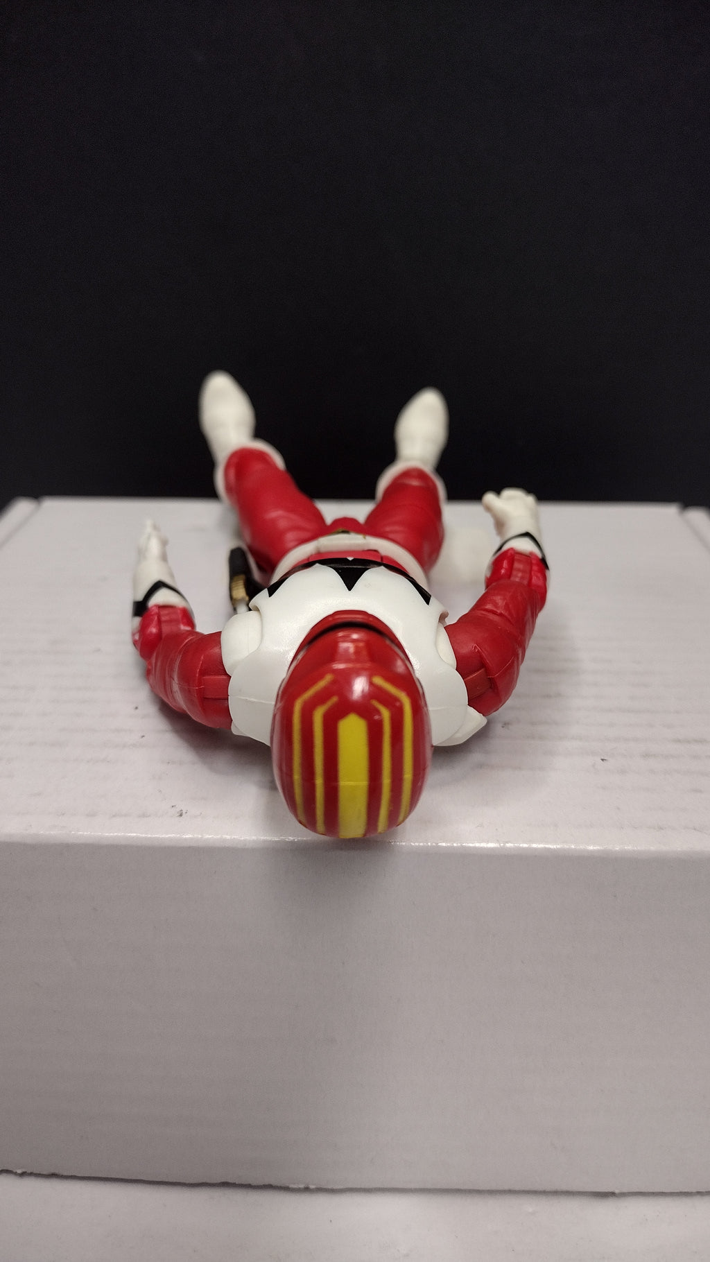 Power Rangers Lightning Collection: Lost Galaxy Red Ranger 6-Inch Action Figure • Loose & Incomplete (Hasbro)