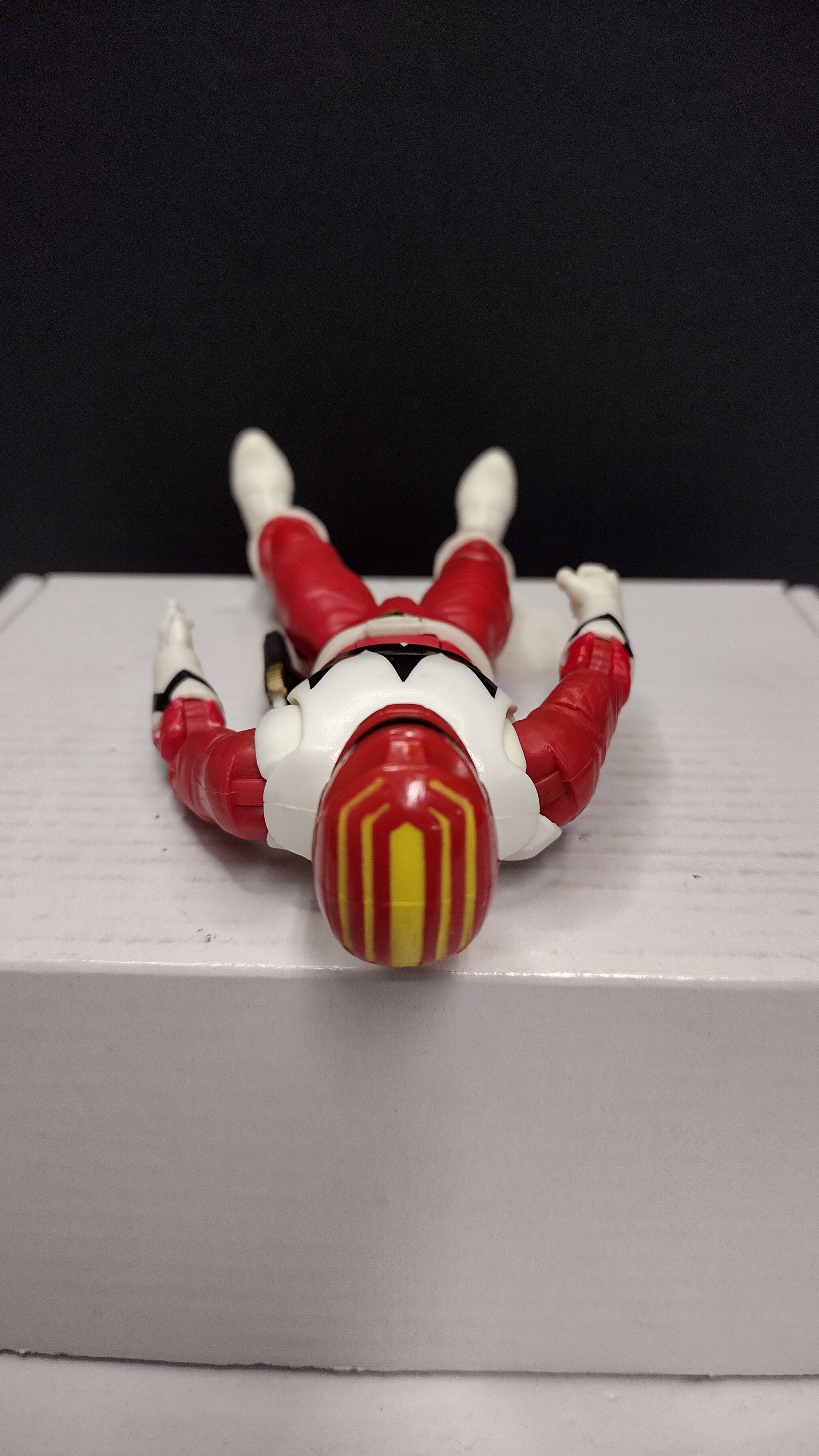 Power Rangers Lightning Collection: Lost Galaxy Red Ranger 6-Inch Action Figure • Loose & Incomplete (Hasbro)