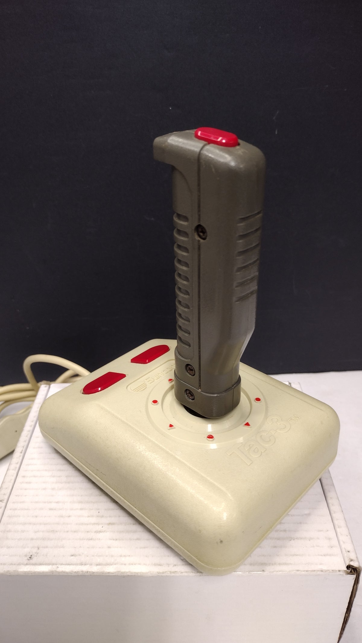 Suncom Tac-3 Joystick Controller Commodore 64 Amiga Atari Untested