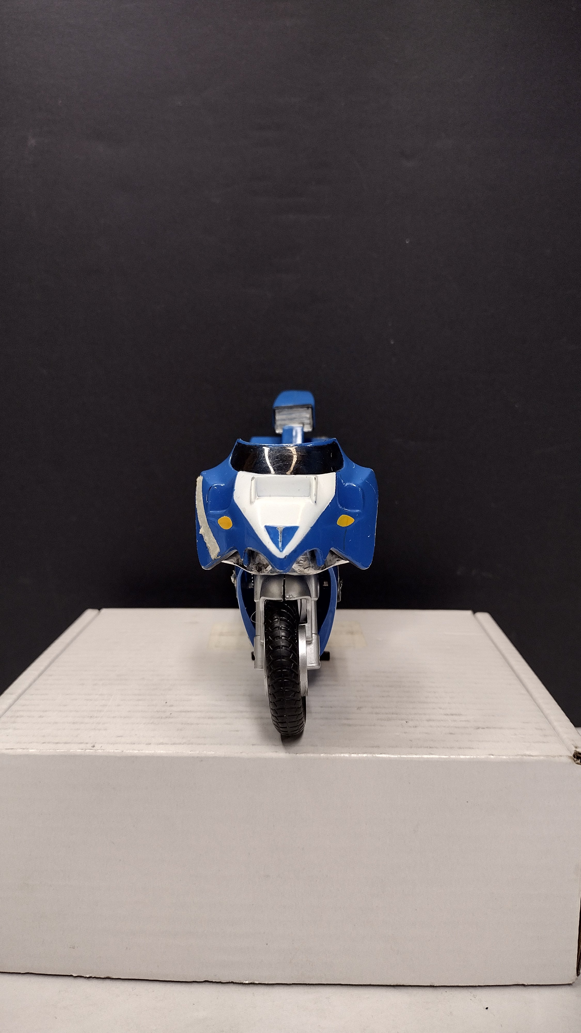 Vintage 1993 Bandai Mighty Morphin Power Rangers Triceratops Battle Bike Vehicle (Loose)