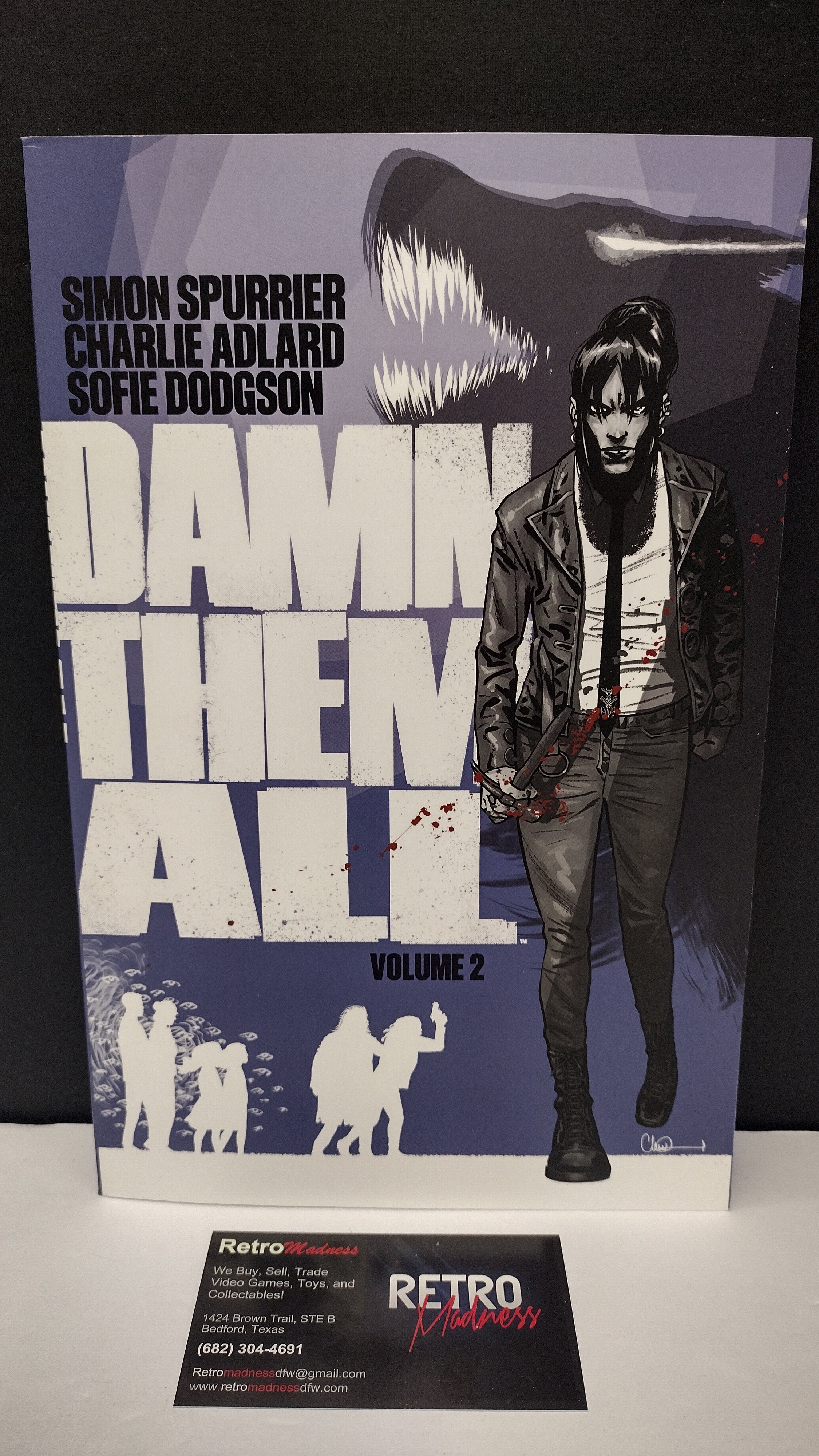 (MATURE) Damn Them All: Vol. 2 by Si Spurrier – New Paperback