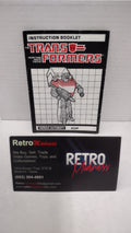 Vintage 1986 Original G1 Transformers Kup - Instruction Booklet