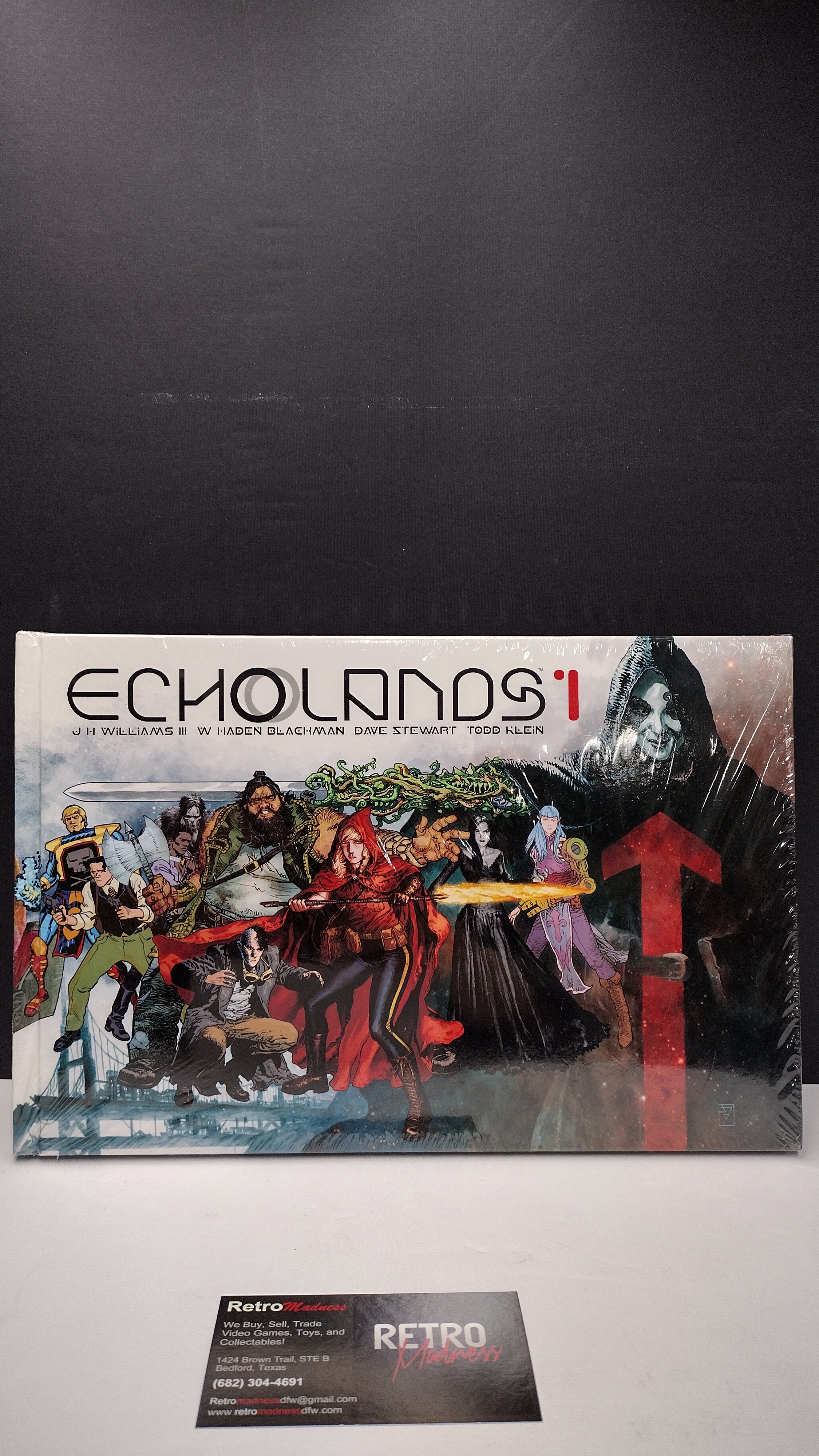 (MATURE) Echolands Vol. 1: The Mayor by J.H. Williams III & W. Haden Blackman – Deluxe Hardcover