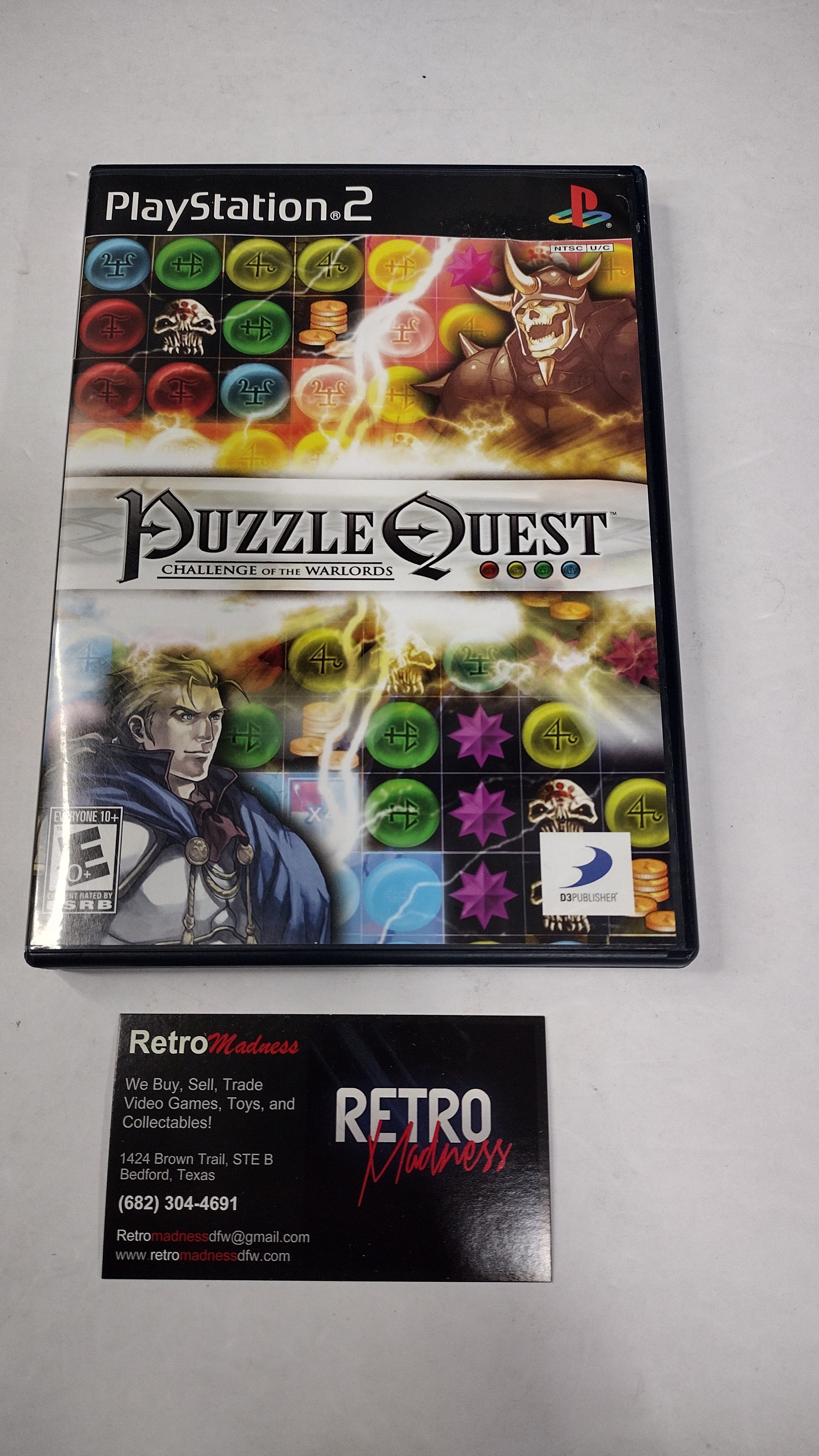 Sony PlayStation 2: Puzzle Quest – Challenge of the Warlords