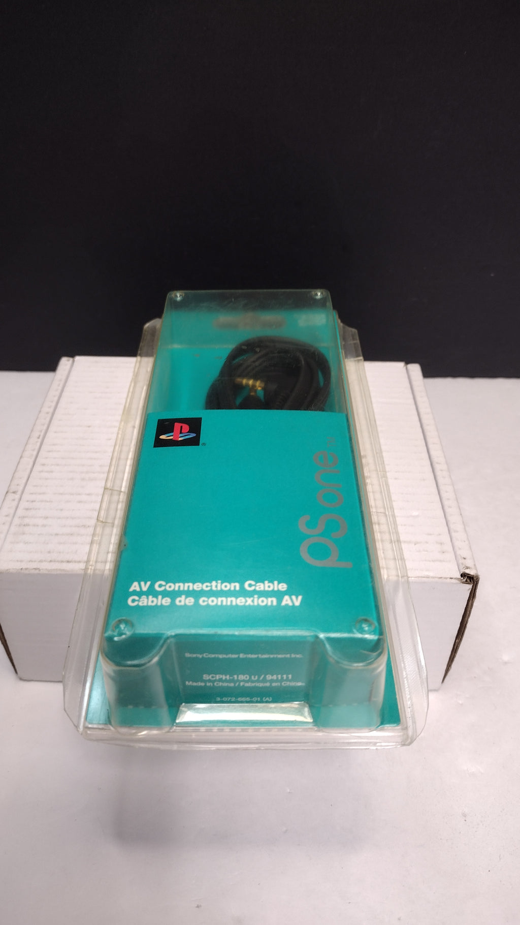 Sony PlayStation PS One AV Connection Cable SCPH-180 U PS1 New Sealed Box