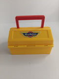 Vintage 1990 Galoob Micro Machines Super City Tool Box Incomplete