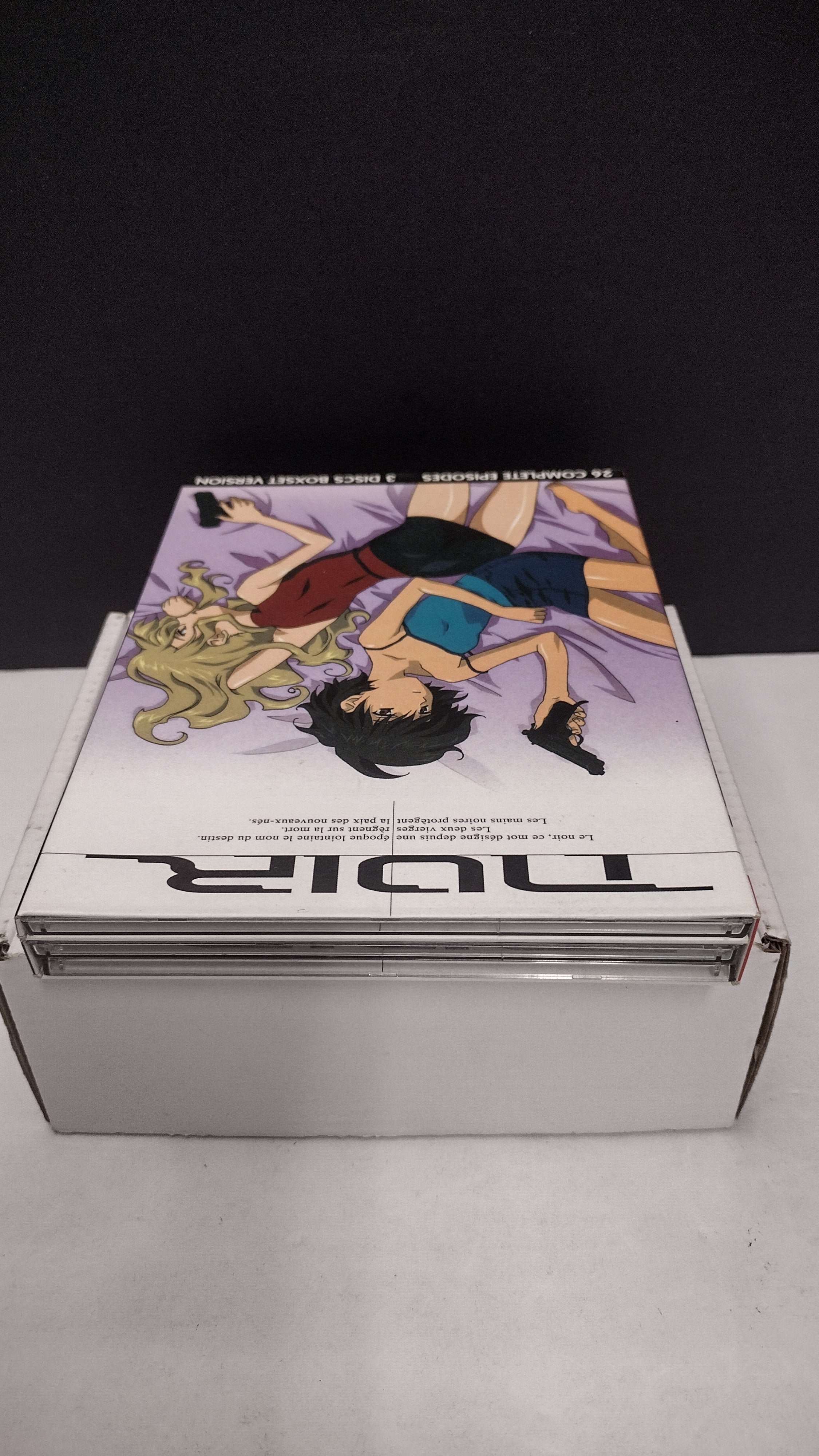 Noir: The Complete Collection Anime Box Set (3-Disc Set - 26 Complete Episodes, Pre-Owned)