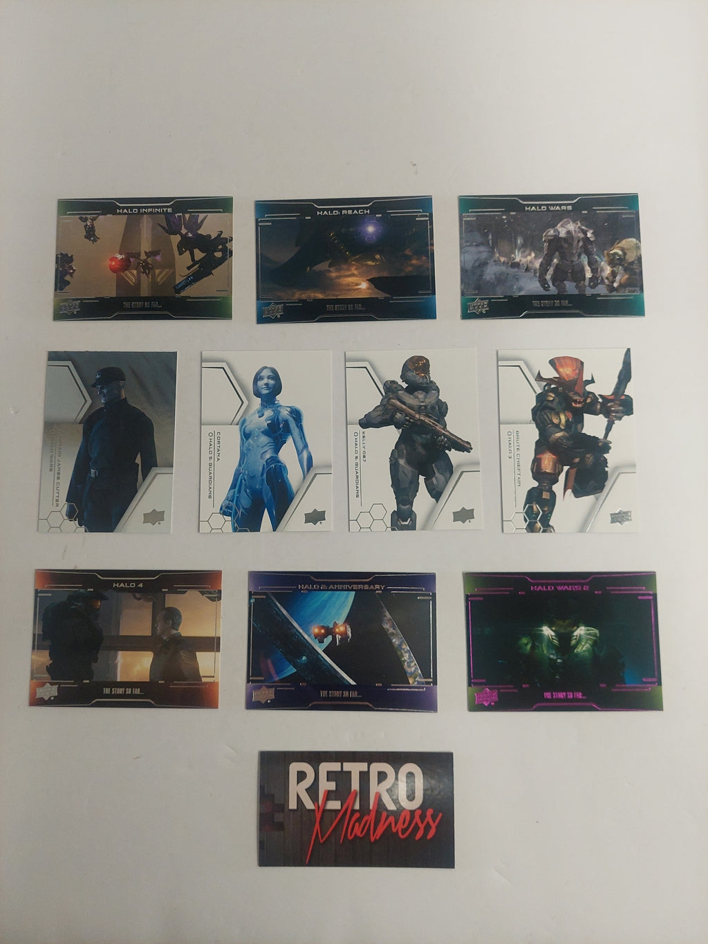 Halo Legacy Collection 56 Cards Upper Deck Opened Box