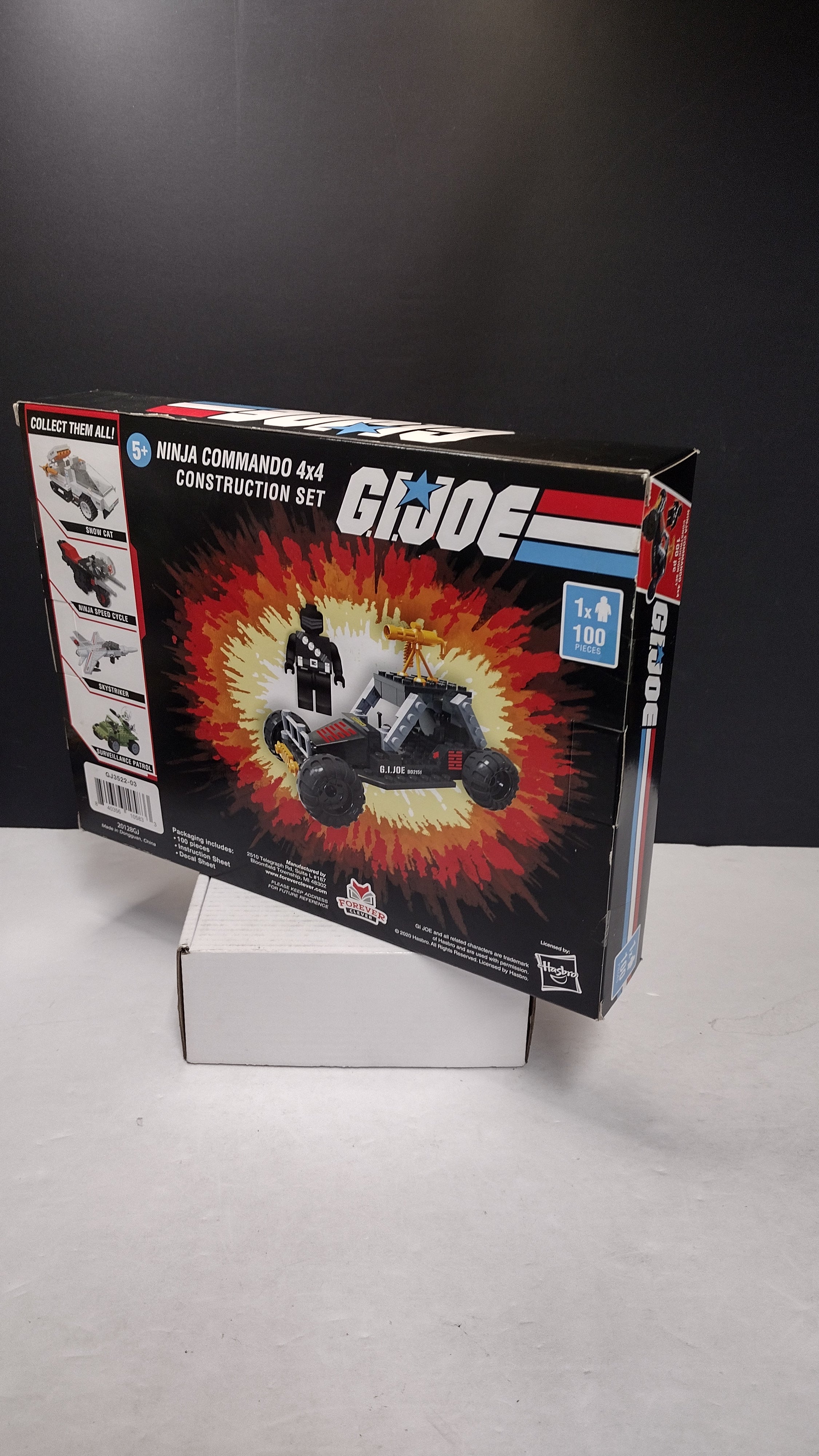 G.I. Joe Ninja Commando 4x4 Construction Set (Model GJ3522-03) NIB (Sealed / Front Sticker Damage)