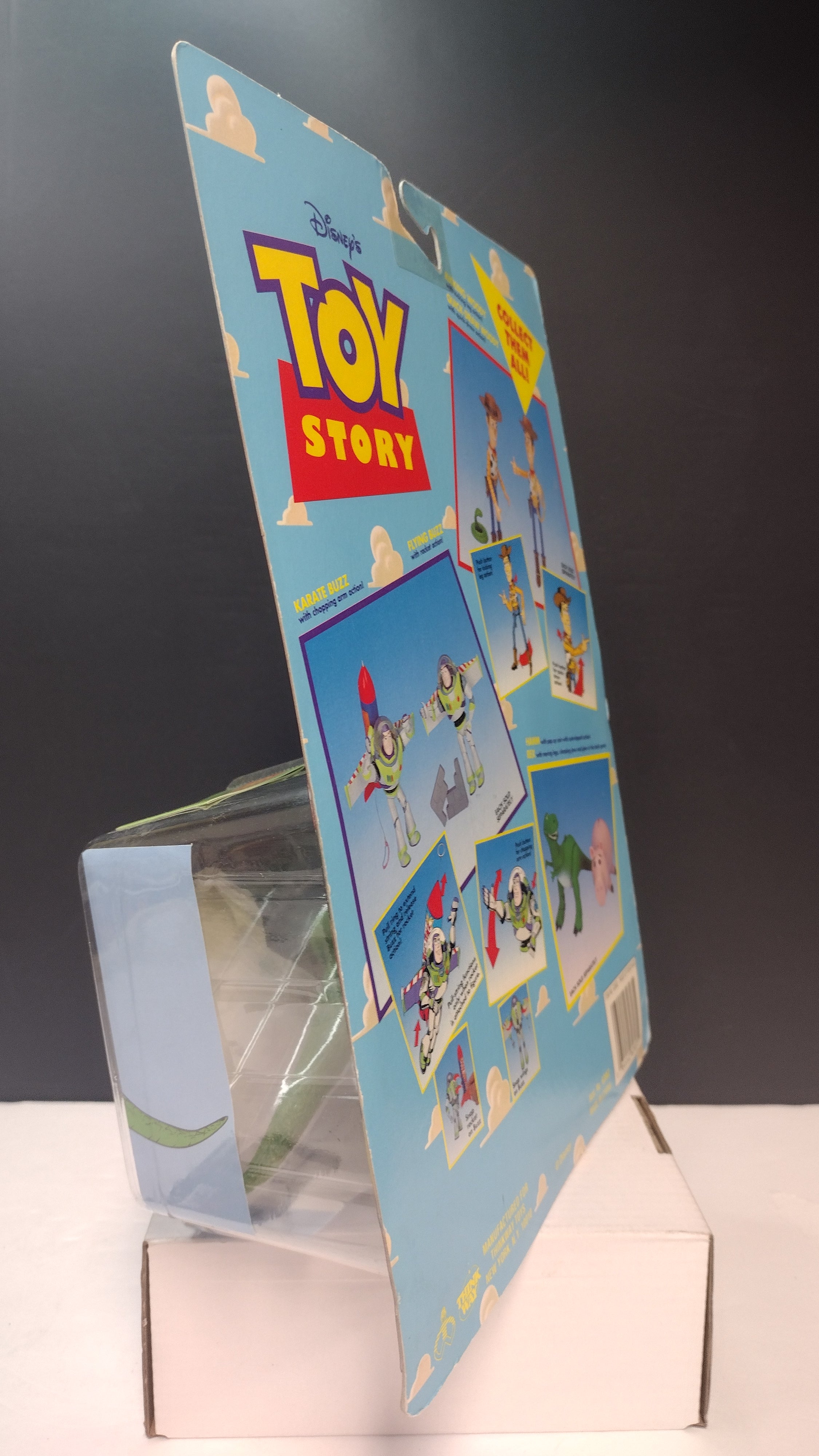1995 Toy Story Rex Action Figure – Glow-in-the-Dark Edition (Thinkway Toys)