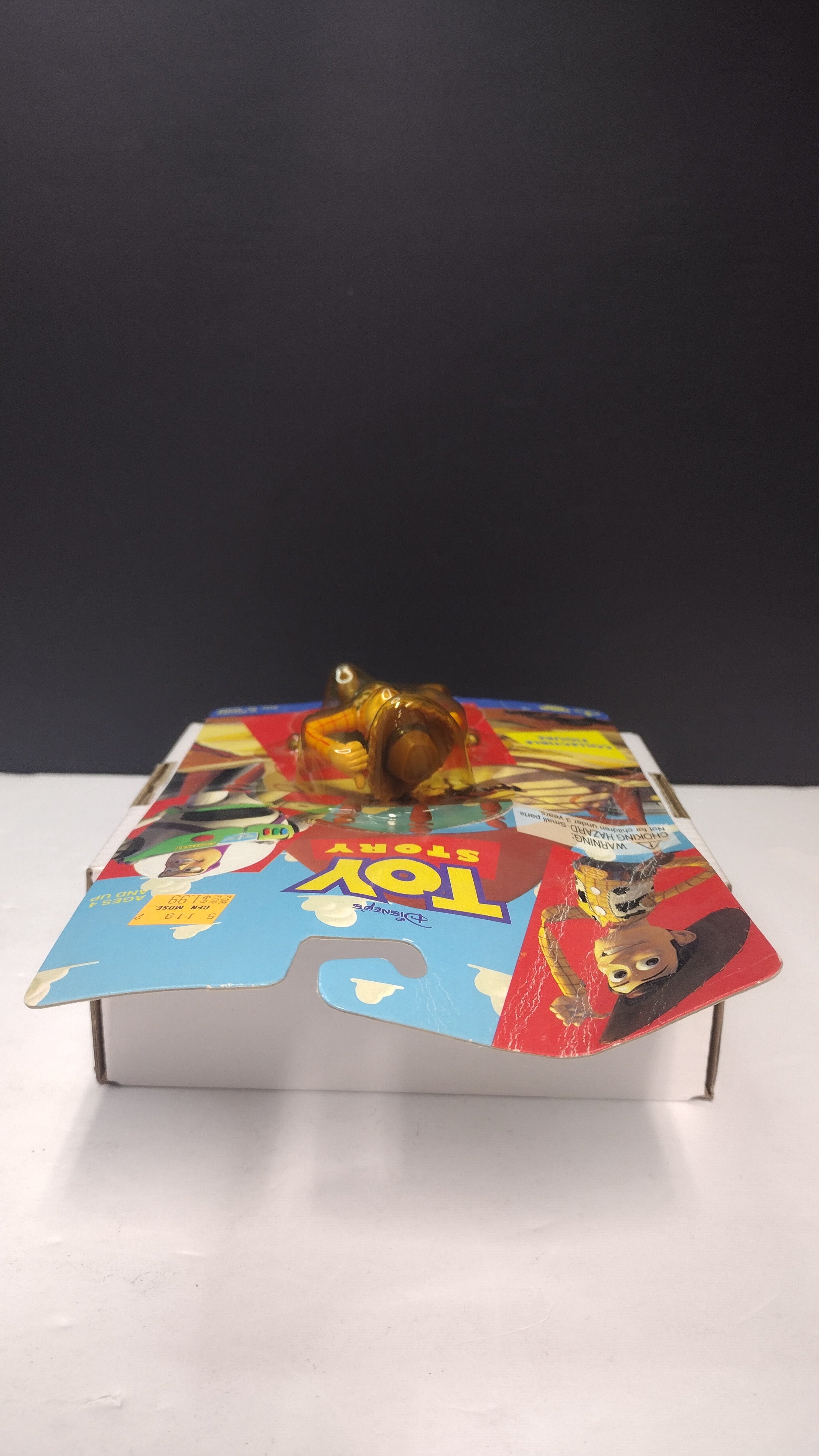 1995 Disney Pixar Toy Story Woody Bendable Figure – 4.25" Thinkway (On Card)