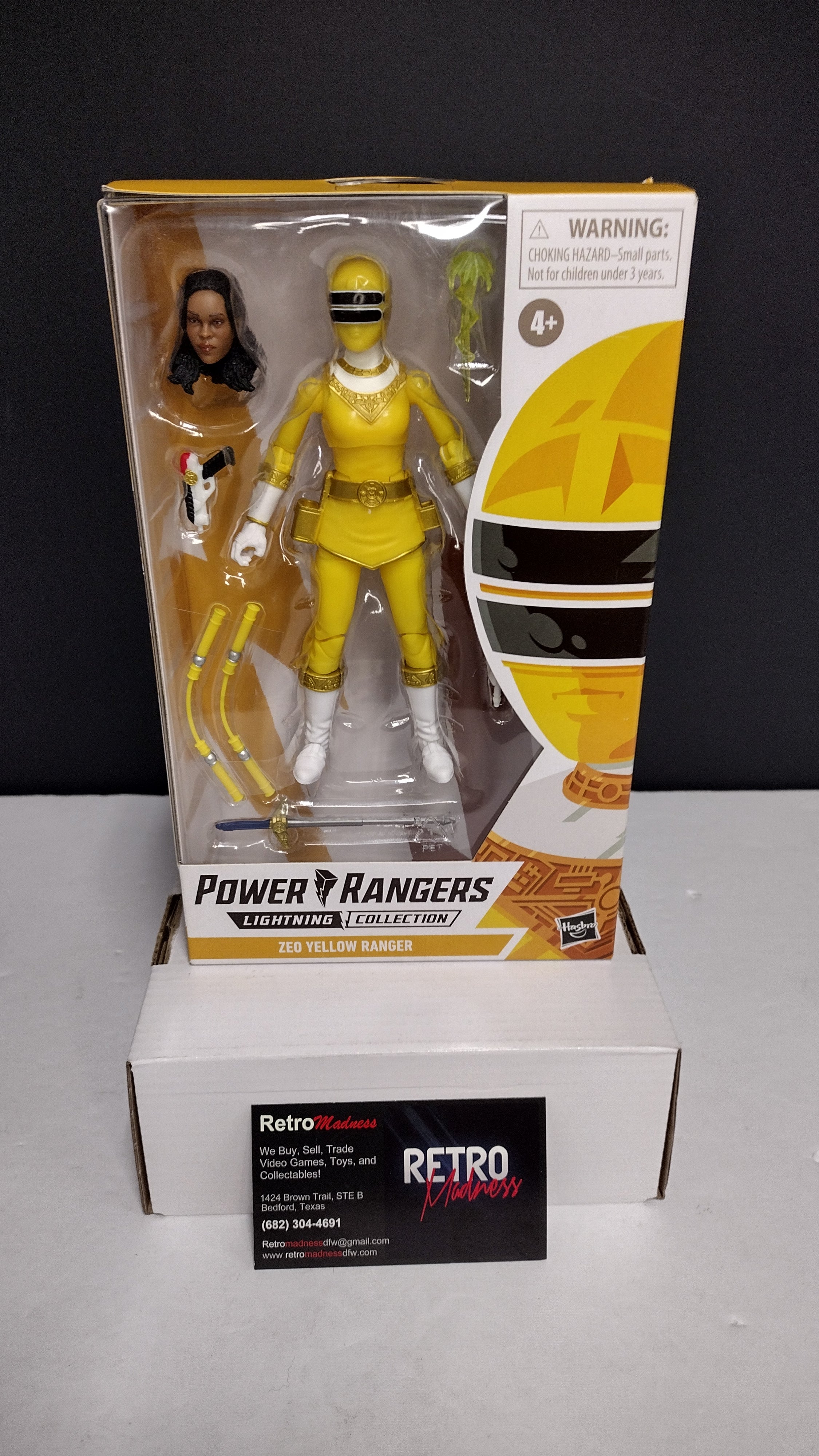 Power Rangers Lightning Collection: Zeo Yellow Ranger (Tanya Sloan) – 6-Inch Action Figure