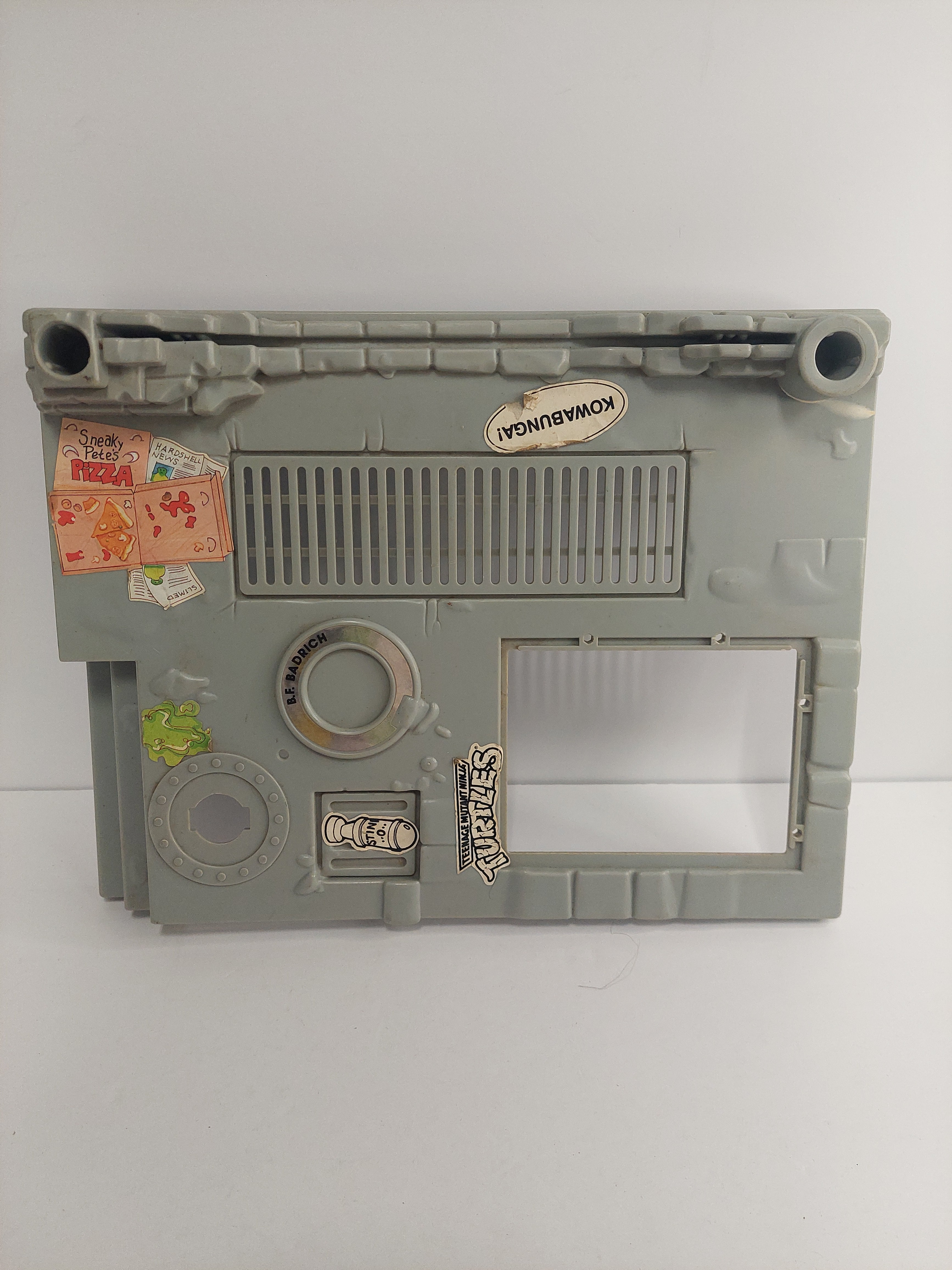 Vintage Teenage Mutant Ninja Turtles TMNT Sewer Lair Roof Panel Part