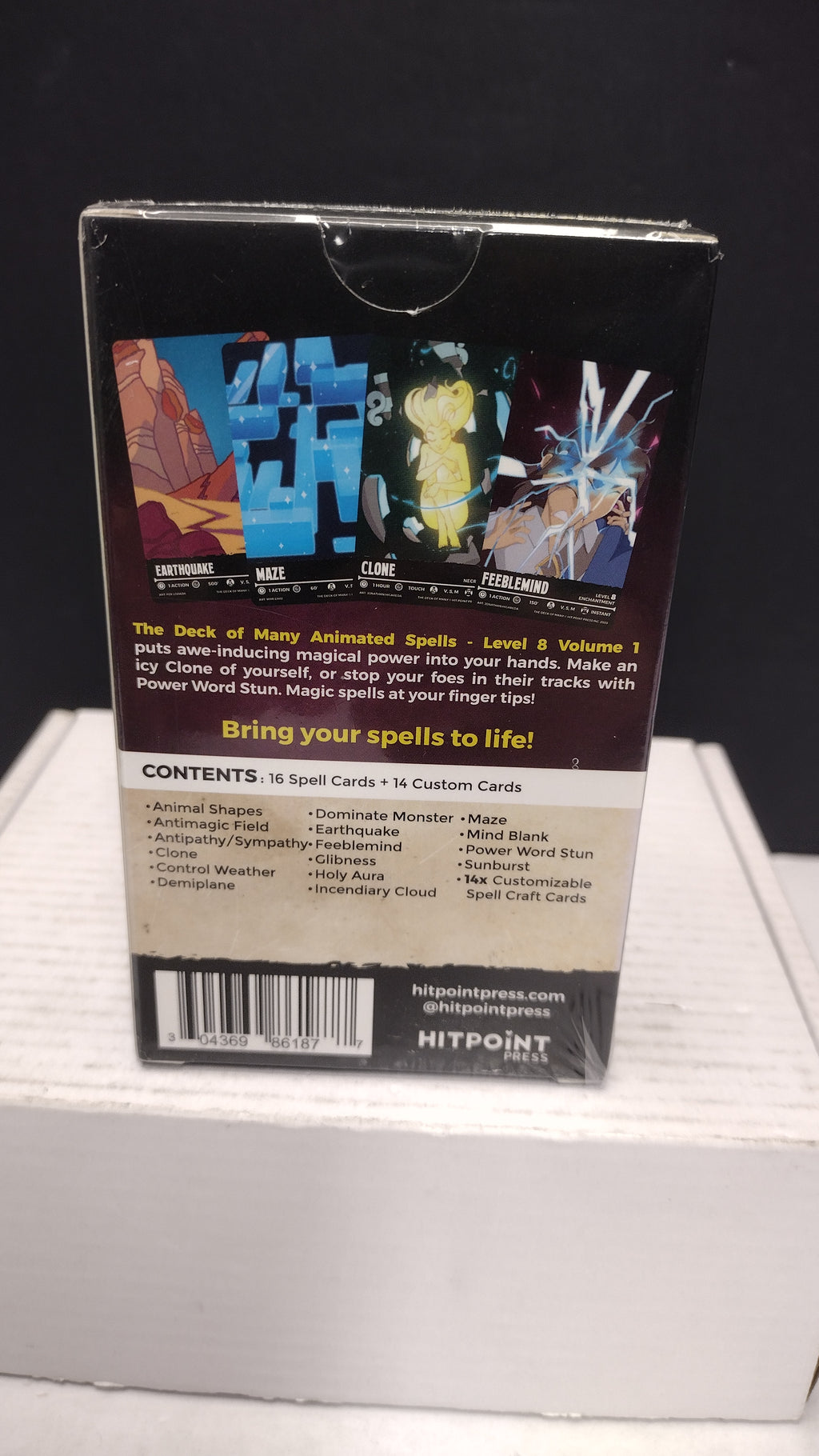 The Deck of Many: Animated Spells Lv. 8-Vol. 1- D&D- Sealed