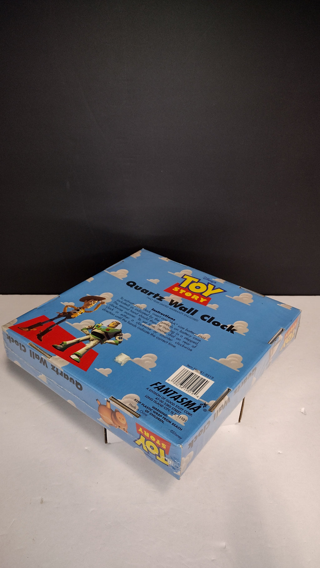 Vintage 1996 Toy Story Quartz Wall Clock