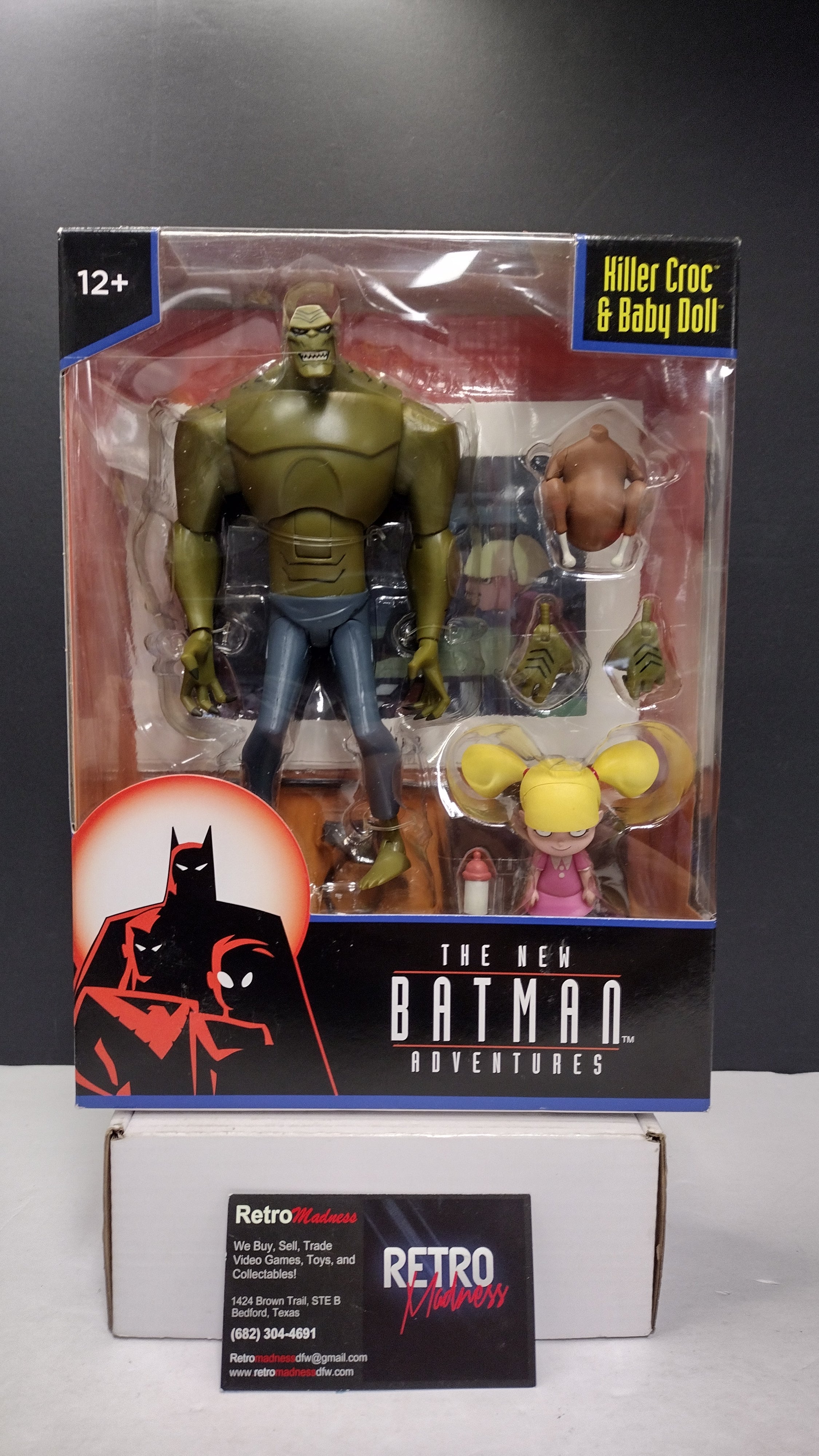 McFarlane Toys DC Direct The New Batman Adventures Killer Croc & Baby Doll 6" Action Figure 2-Pack (Brand New & Factory Sealed)
