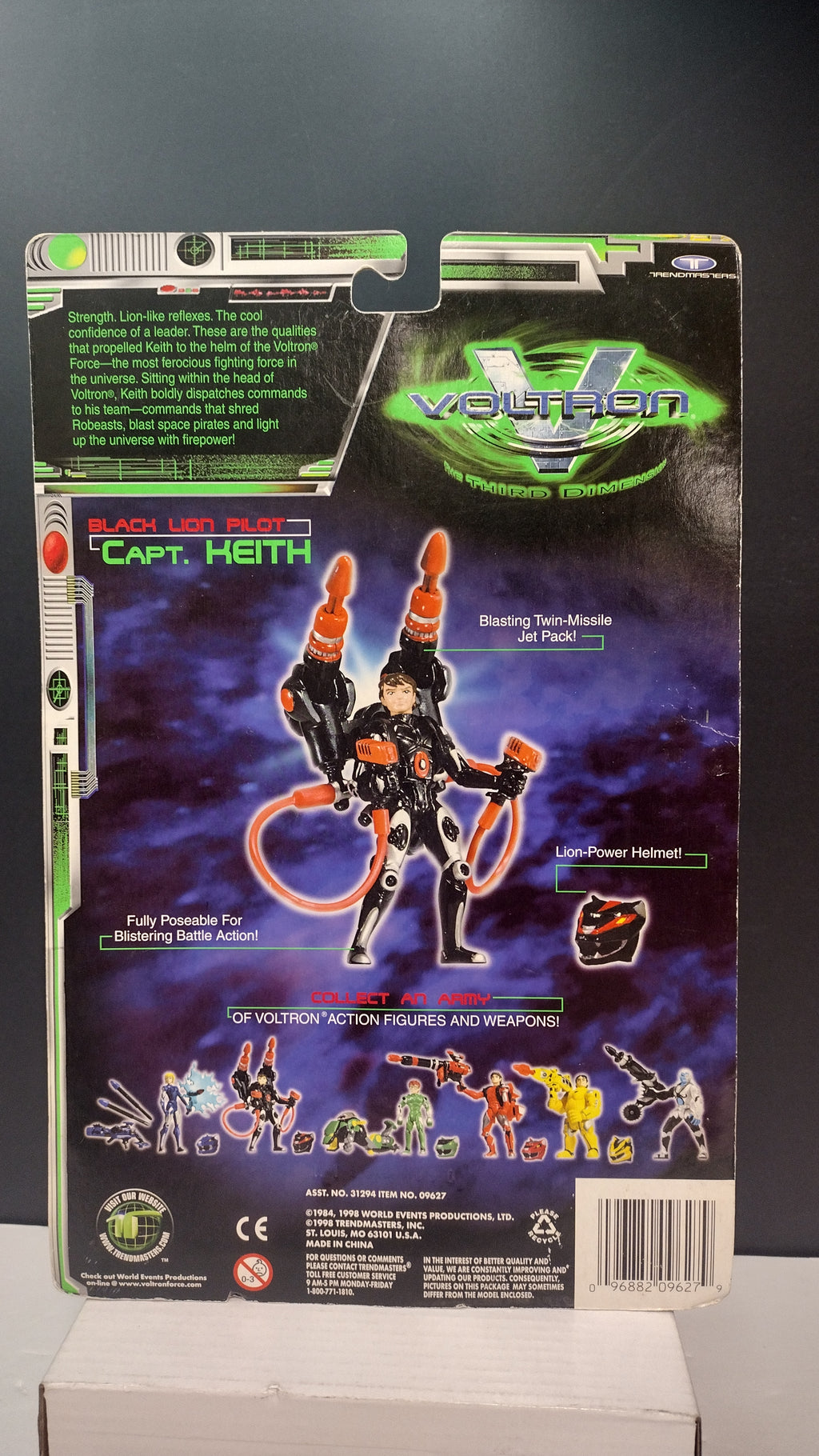 1998 Voltron: The Third Dimension – Captain Keith "Lion Force" Action Figure