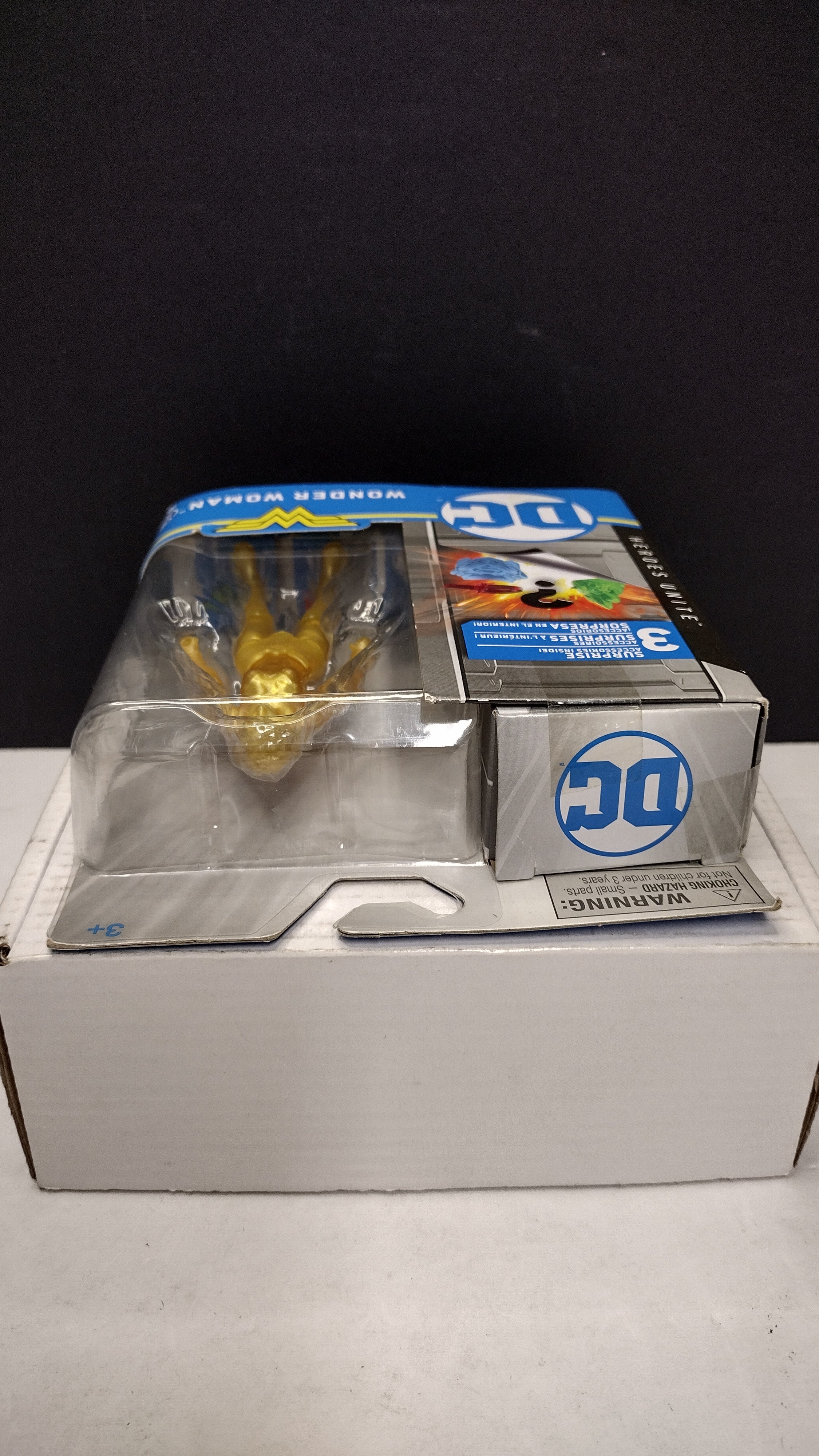 DC Comics Heroes Unite Super Rare Gold Wonder Woman 4-Inch Action Figure (Spin Master - Sealed Chase Variant)
