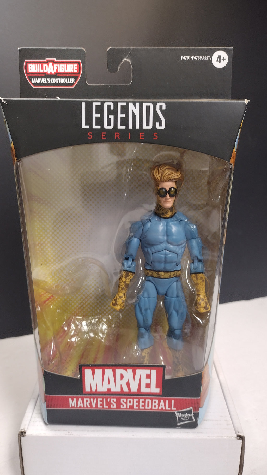 Hasbro Marvel Legends Series Marvel's Speedball 6-Inch Action Figure (Open Box / Missing BAF)