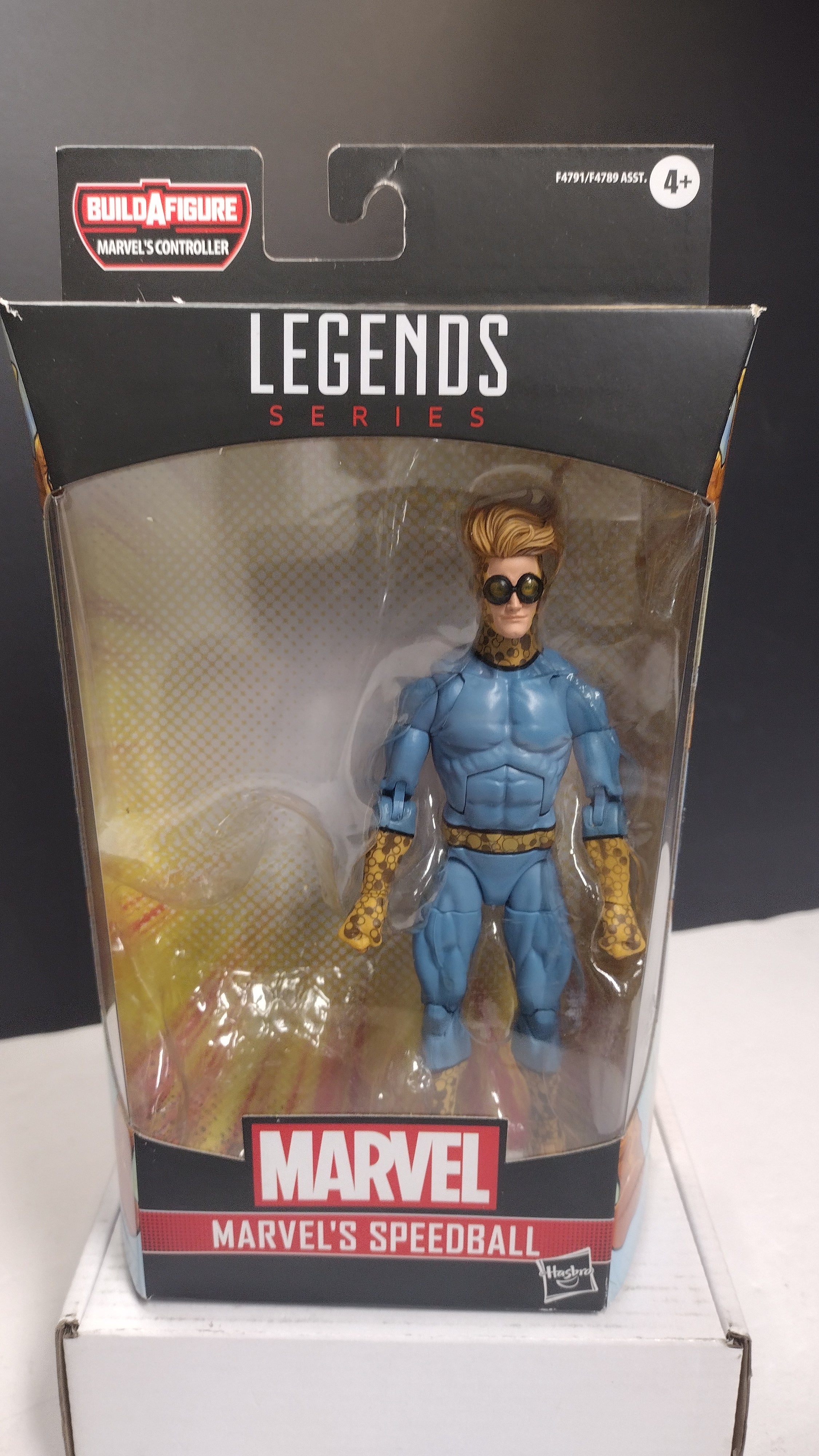 Hasbro Marvel Legends Series Marvel's Speedball 6-Inch Action Figure (Open Box / Missing BAF)