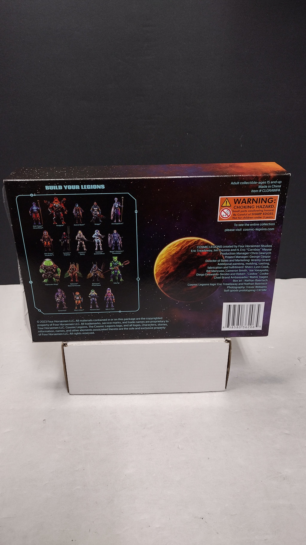 Four Horsemen Cosmic Legions Gravenight Weapons Pack (1/12 Scale Accessory Set - Pre-Owned, In Box)