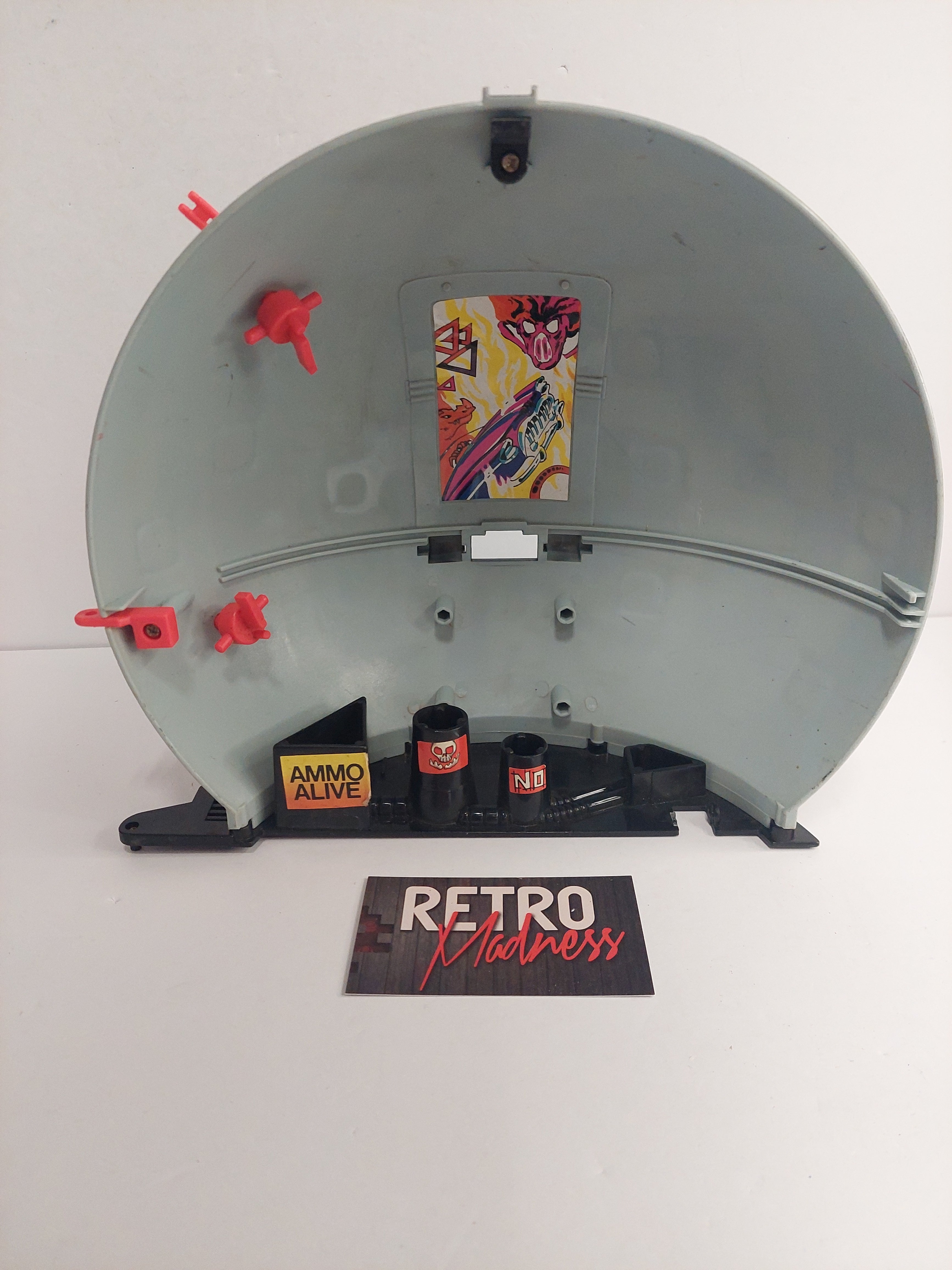 Vintage 1990 Teenage Mutant Ninja Turtles Technodrome Side Shell Wall Part