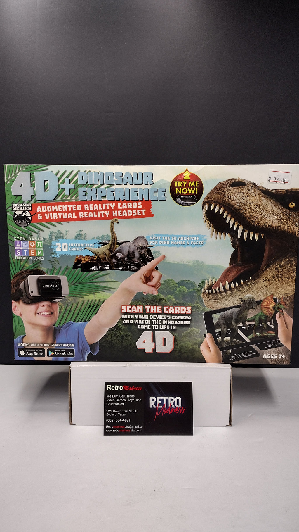 4D+ Dinosaur Experience VR Headset – STEM-Based Education Series (Tested)