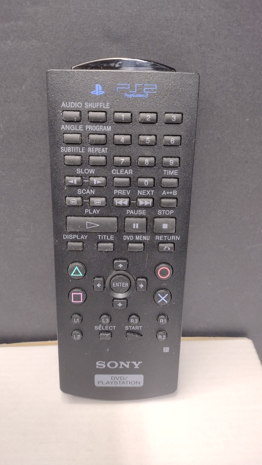 Sony PlayStation 2- DVD Remote Control- SCPH-10150 OEM- Remote Only- Tested