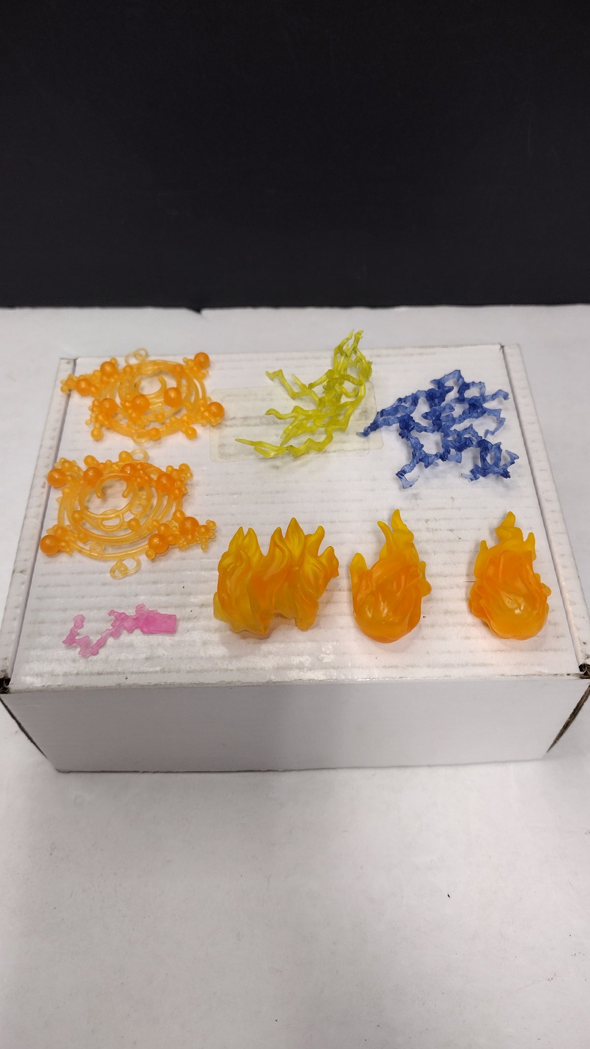 Marvel Legends Translucent Plastic Effect Parts Lot 8 Pieces